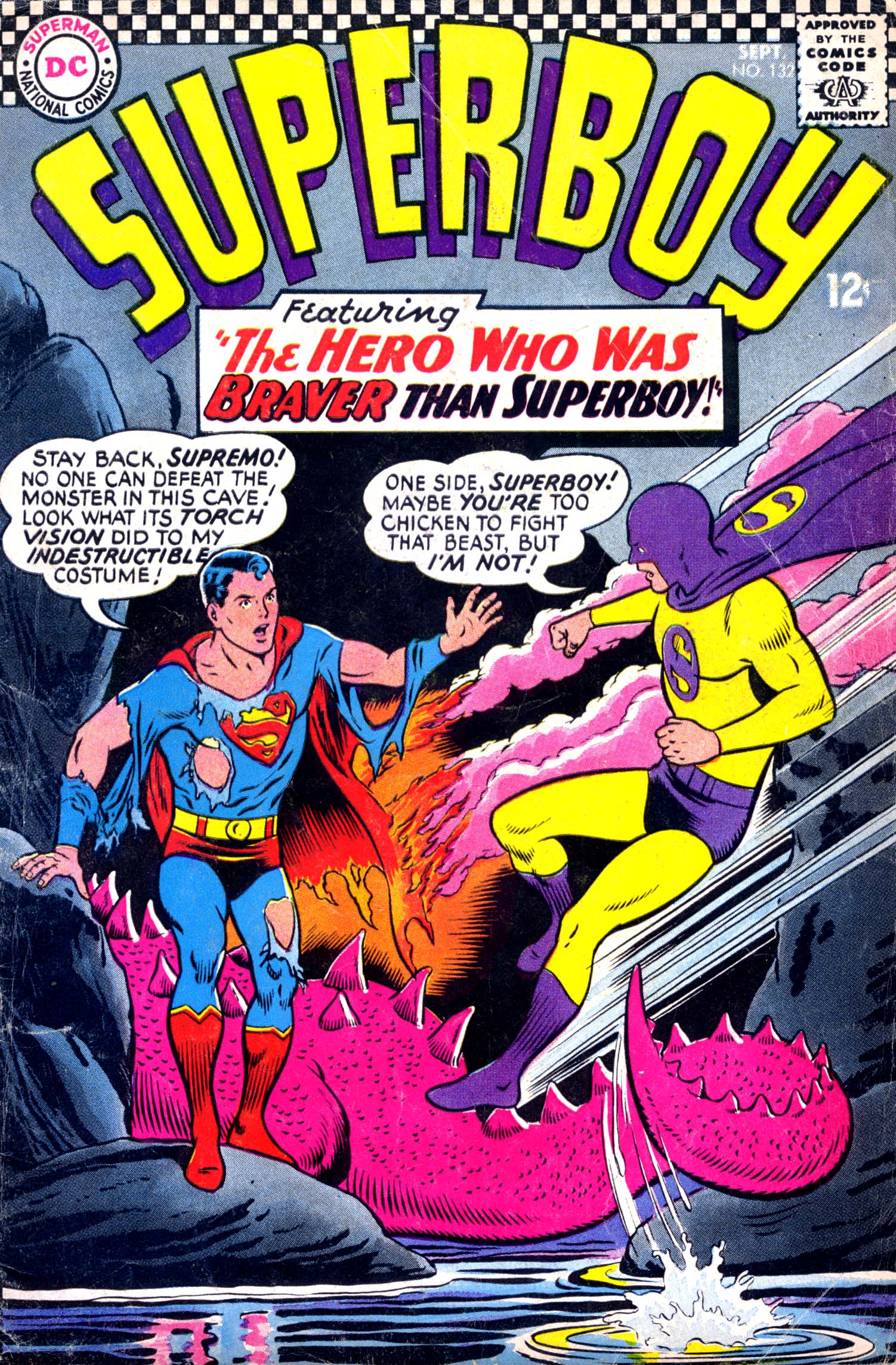 Read online Superboy (1949) comic -  Issue #132 - 1