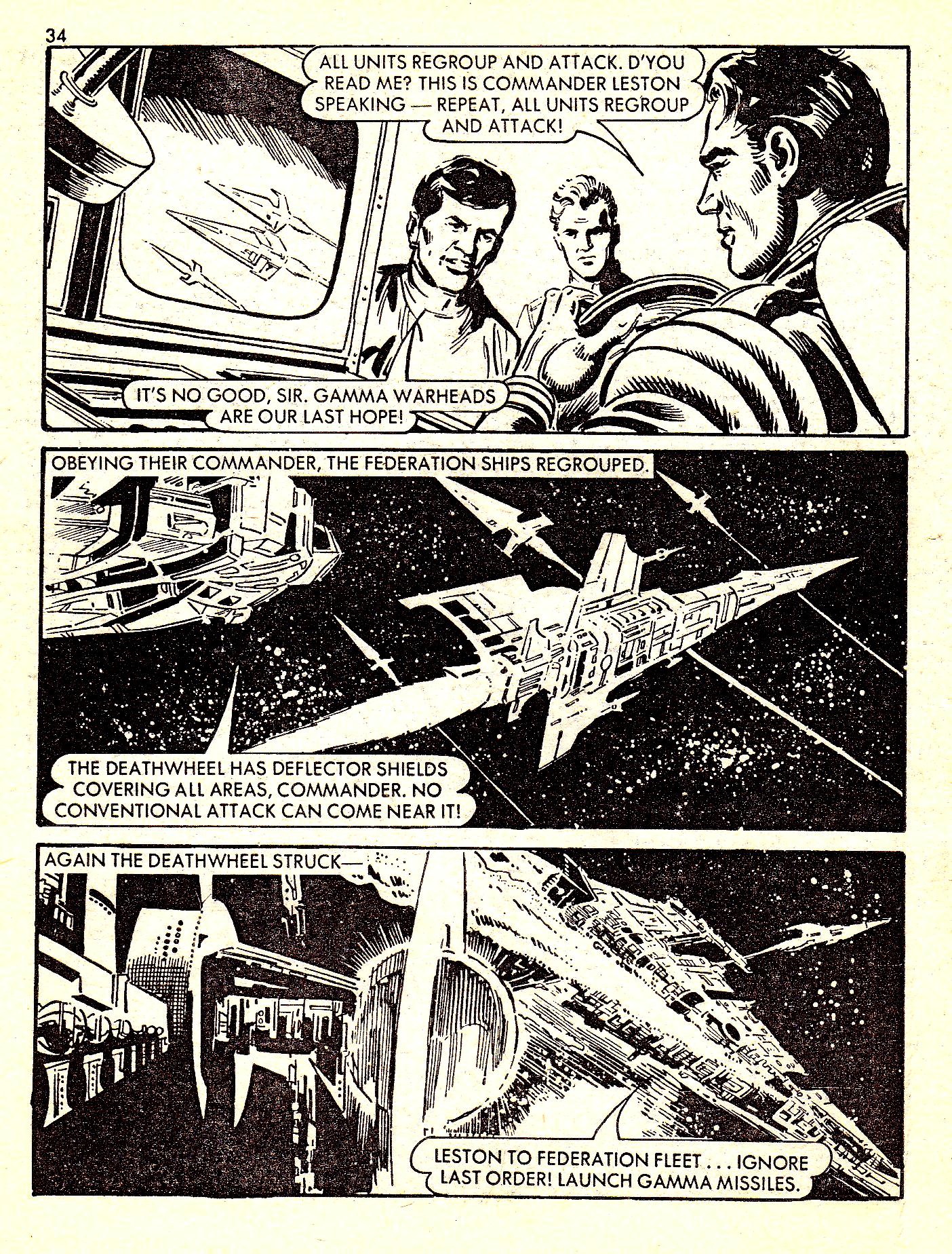 Read online Starblazer comic -  Issue #140 - 34