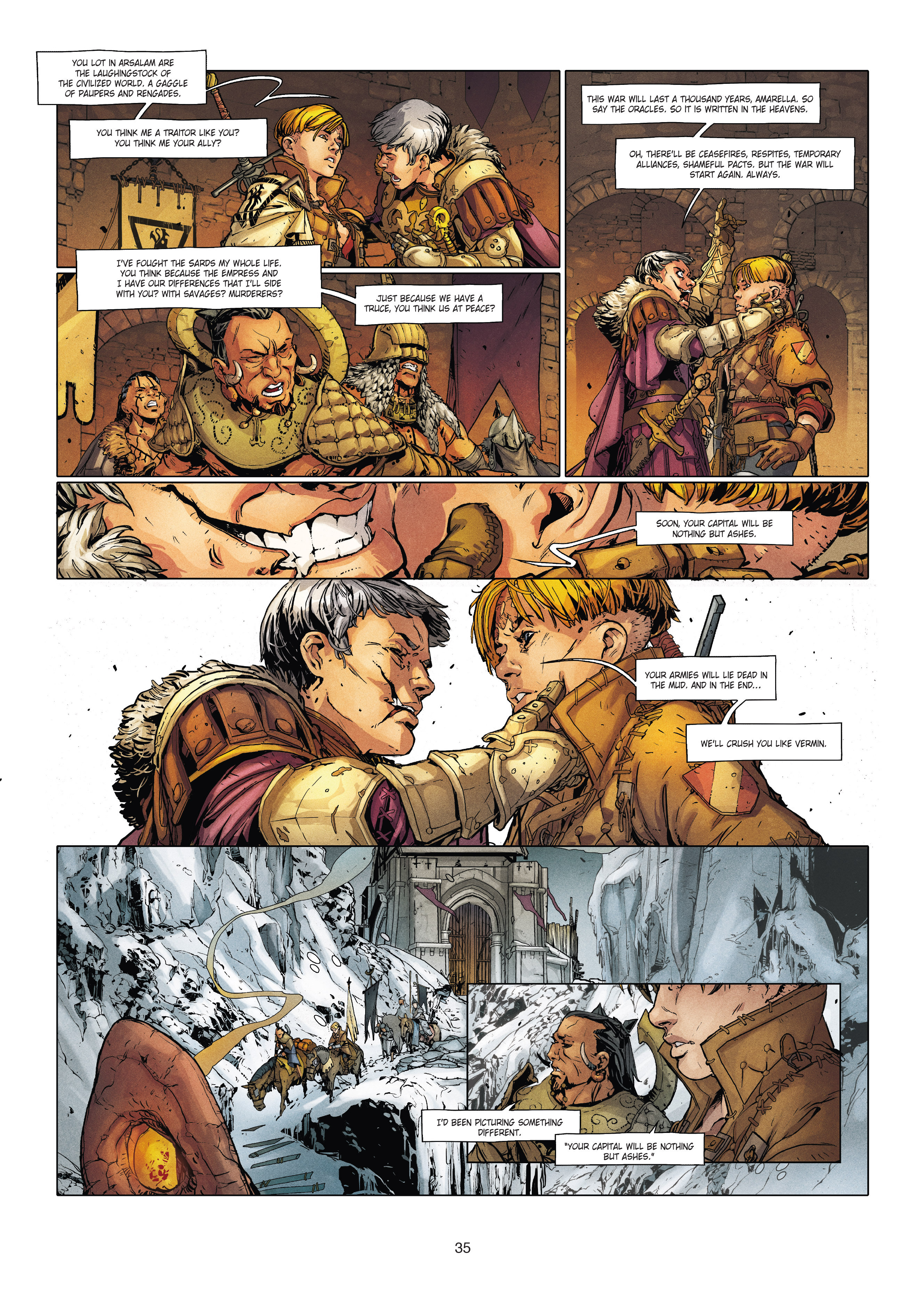 Read online Chronicles of the Dragon Knights comic -  Issue #20 - 35