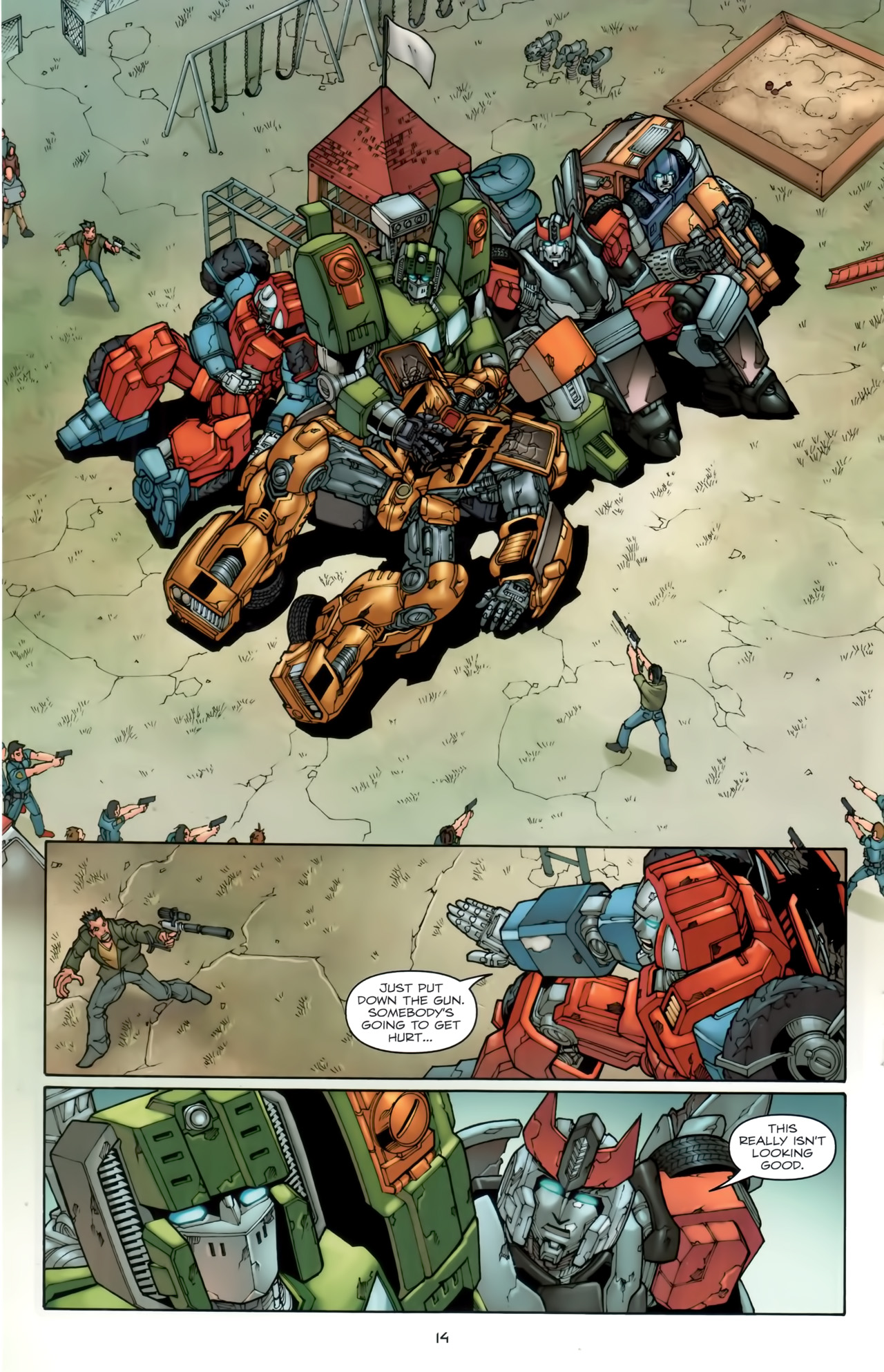 Read online The Transformers (2009) comic -  Issue #17 - 18