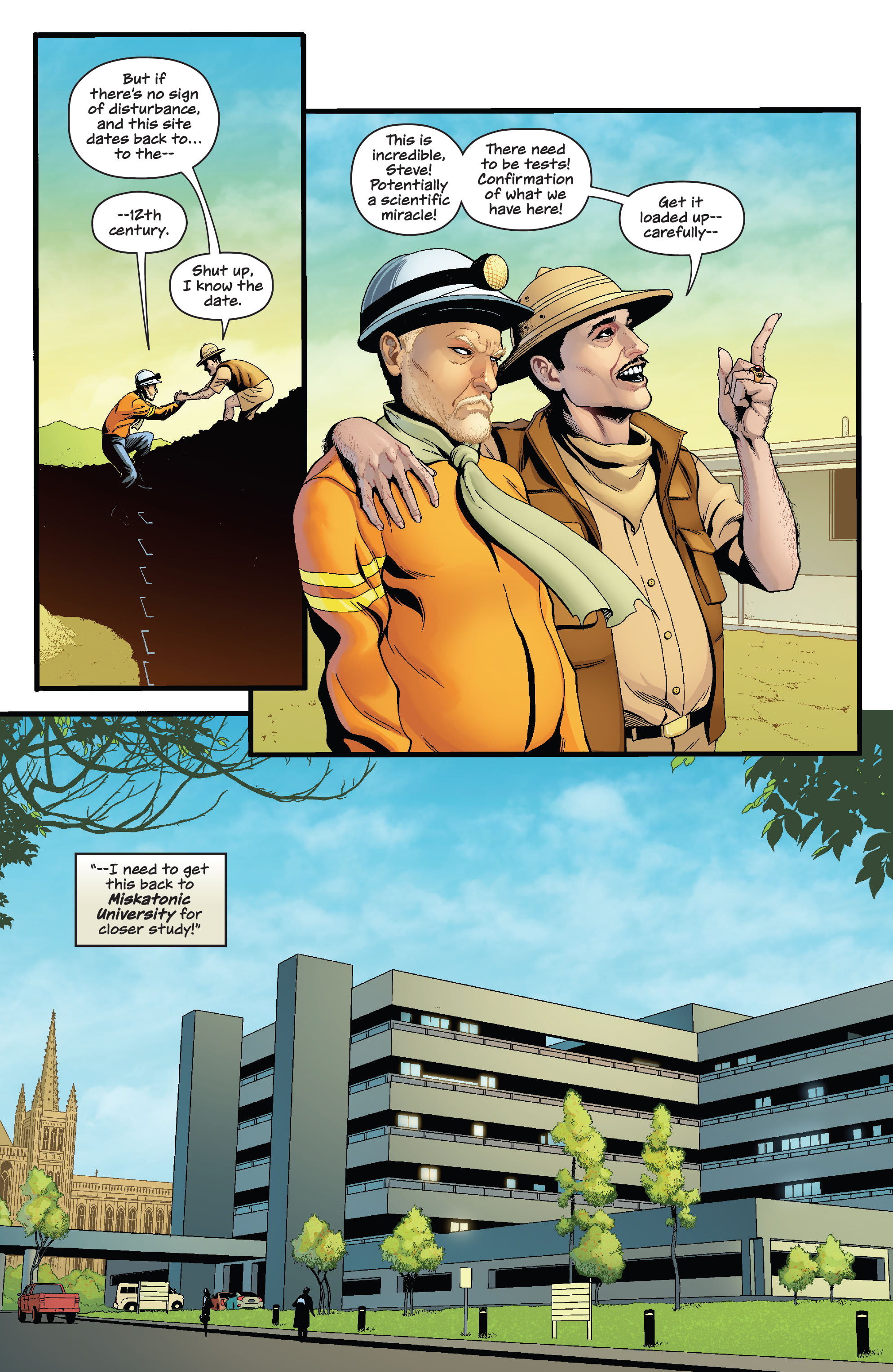 Read online Army of Darkness Vs. Reanimator: Necronomicon Rising comic -  Issue #1 - 7