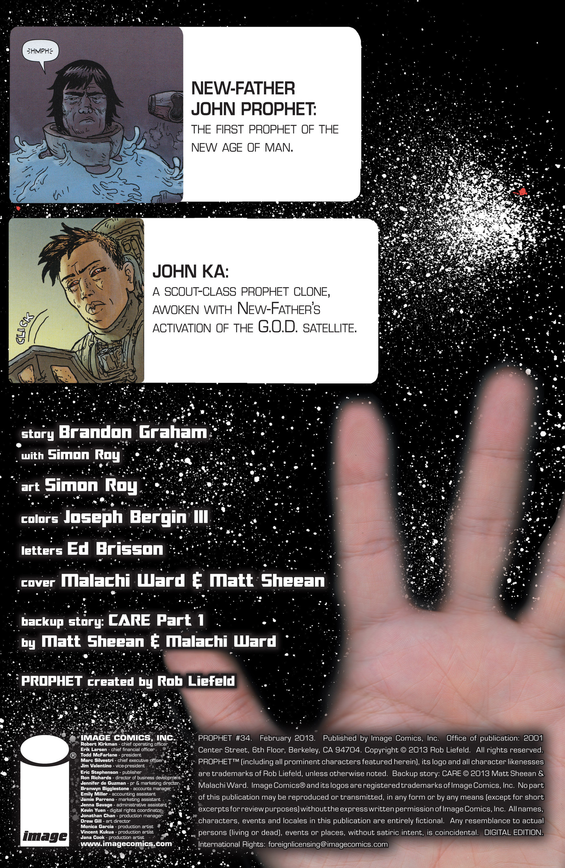 Read online Prophet comic -  Issue #34 - 2