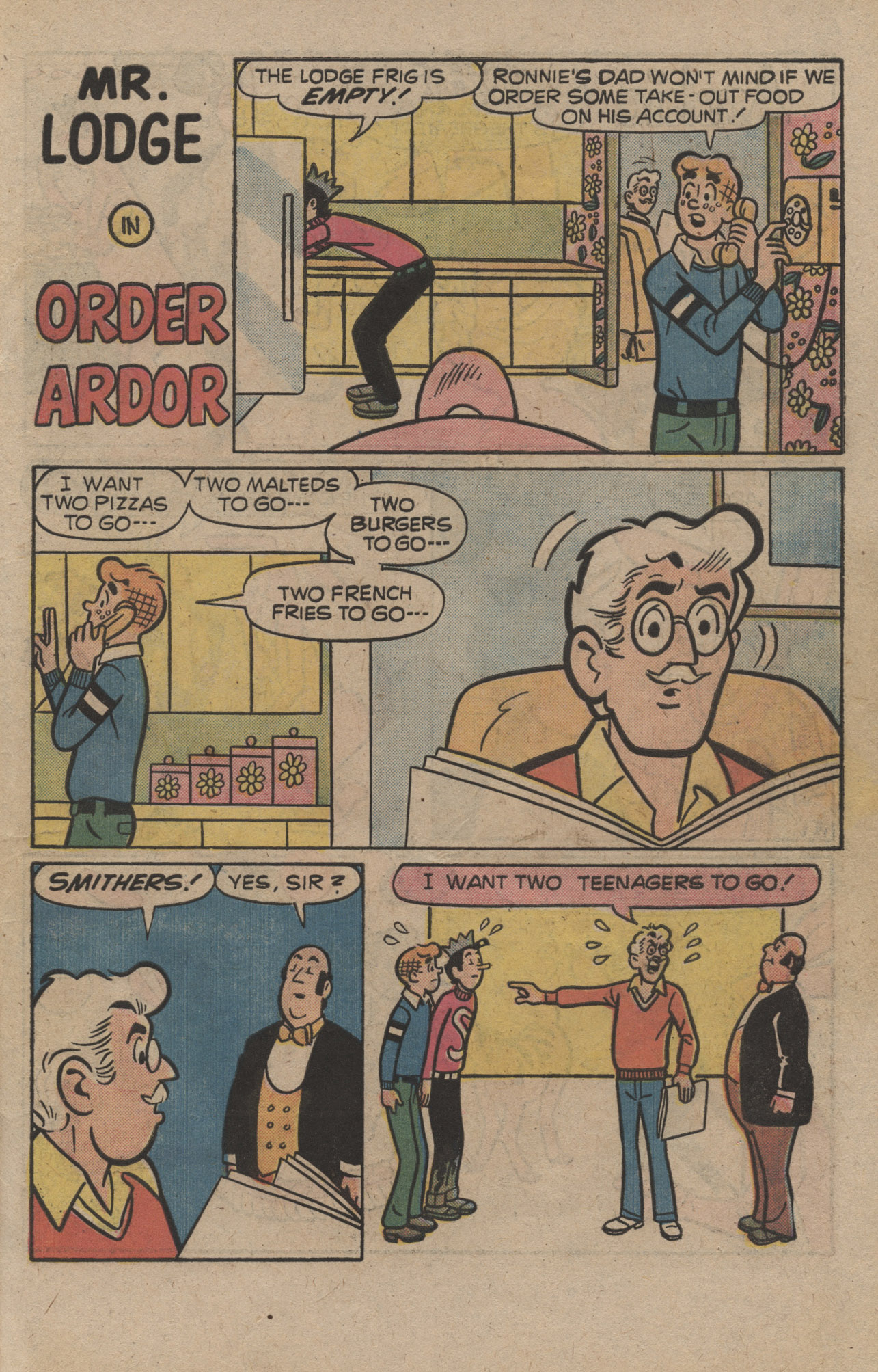 Read online Archie's Joke Book Magazine comic -  Issue #229 - 7