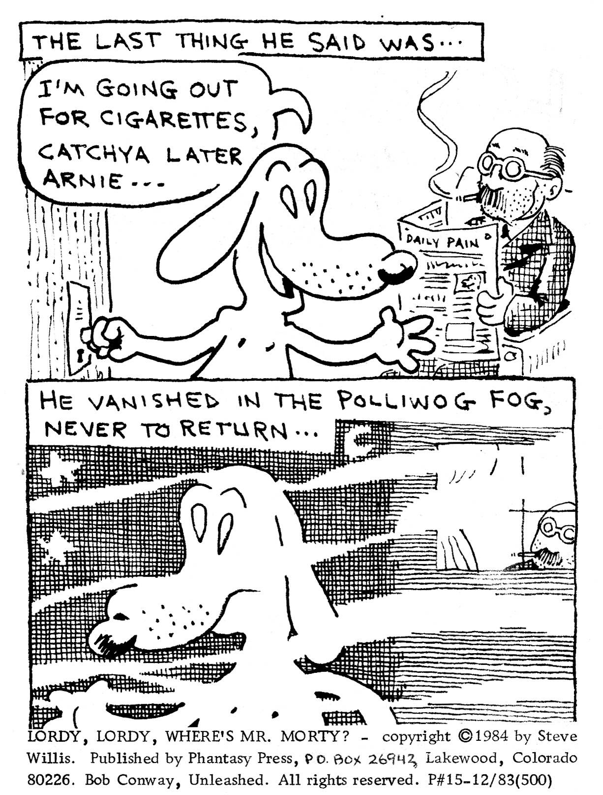 Read online Lordy, Lordy, Where's Mr. Morty? comic -  Issue # Full - 2