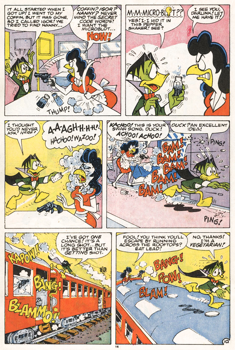 Read online Count Duckula comic -  Issue #2 - 16
