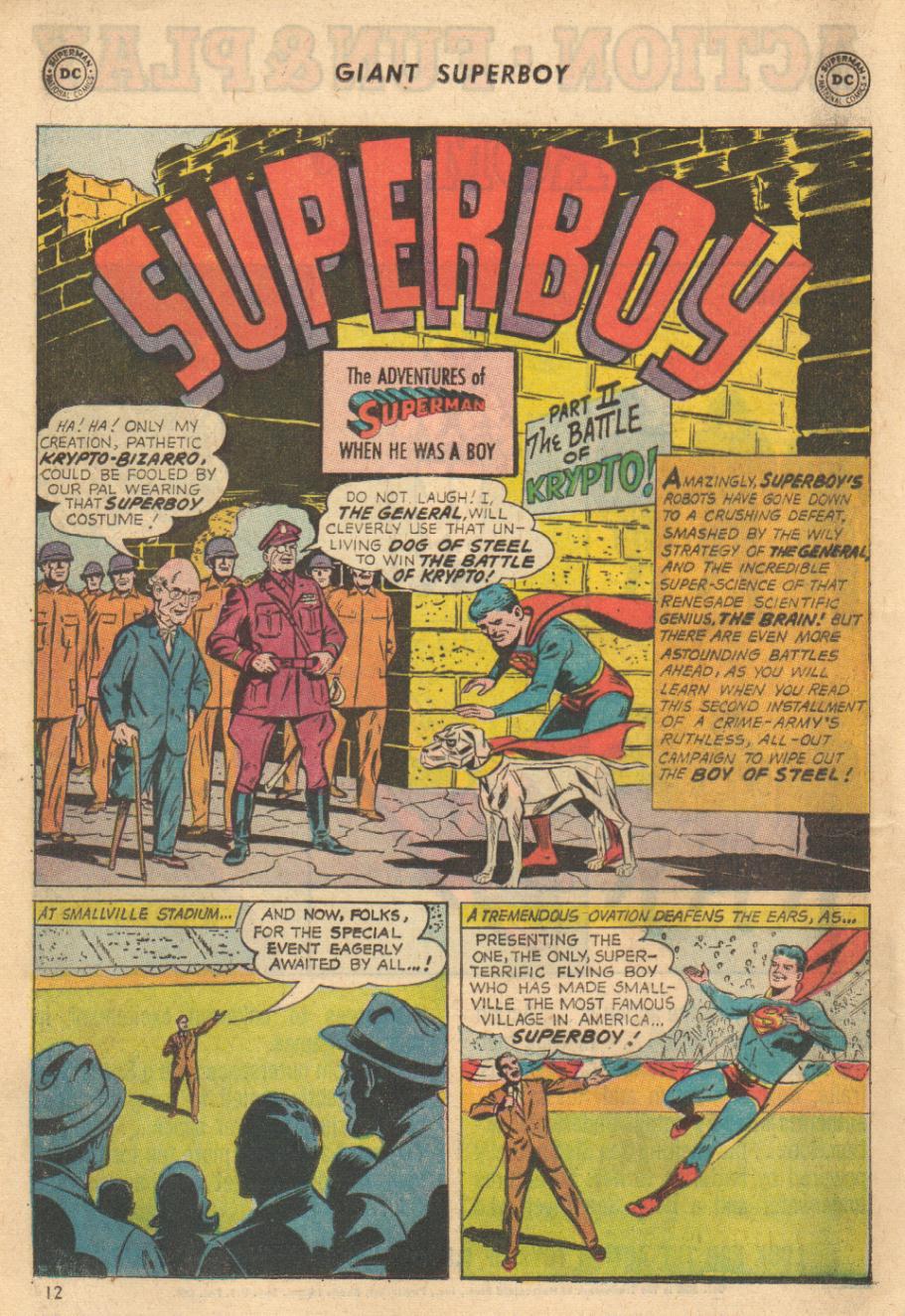 Read online Superboy (1949) comic -  Issue #138 - 12