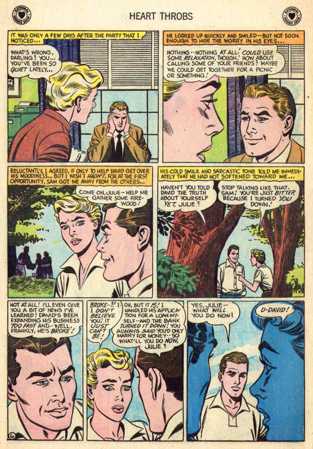 Read online Heart Throbs comic -  Issue #49 - 8