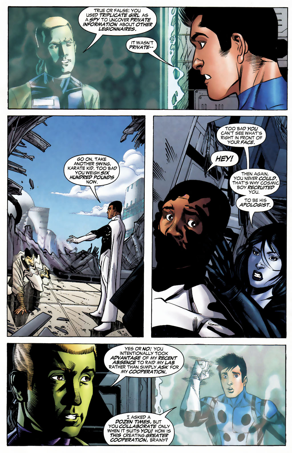 Read online Legion of Super-Heroes (2005) comic -  Issue #8 - 25