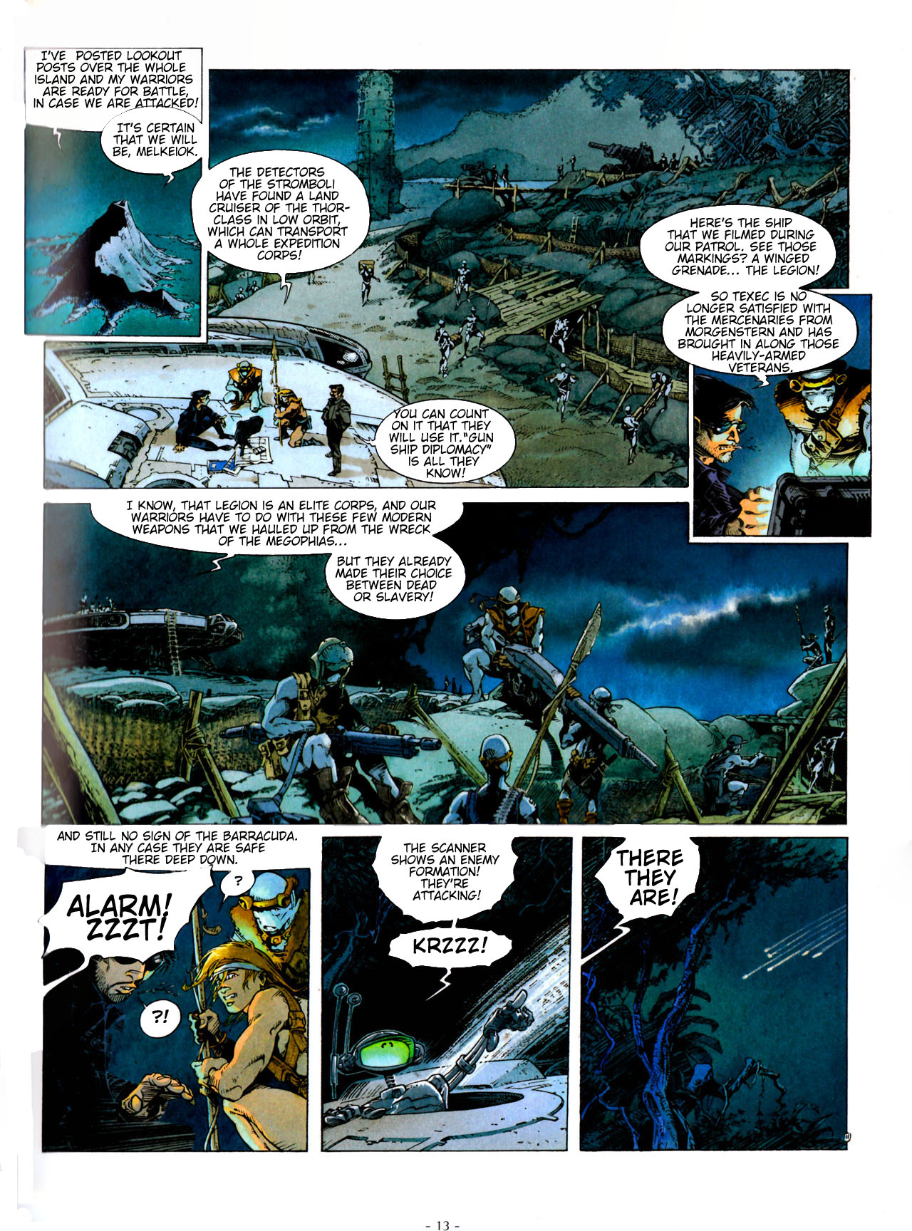 Read online Aquablue comic -  Issue #4 - 14