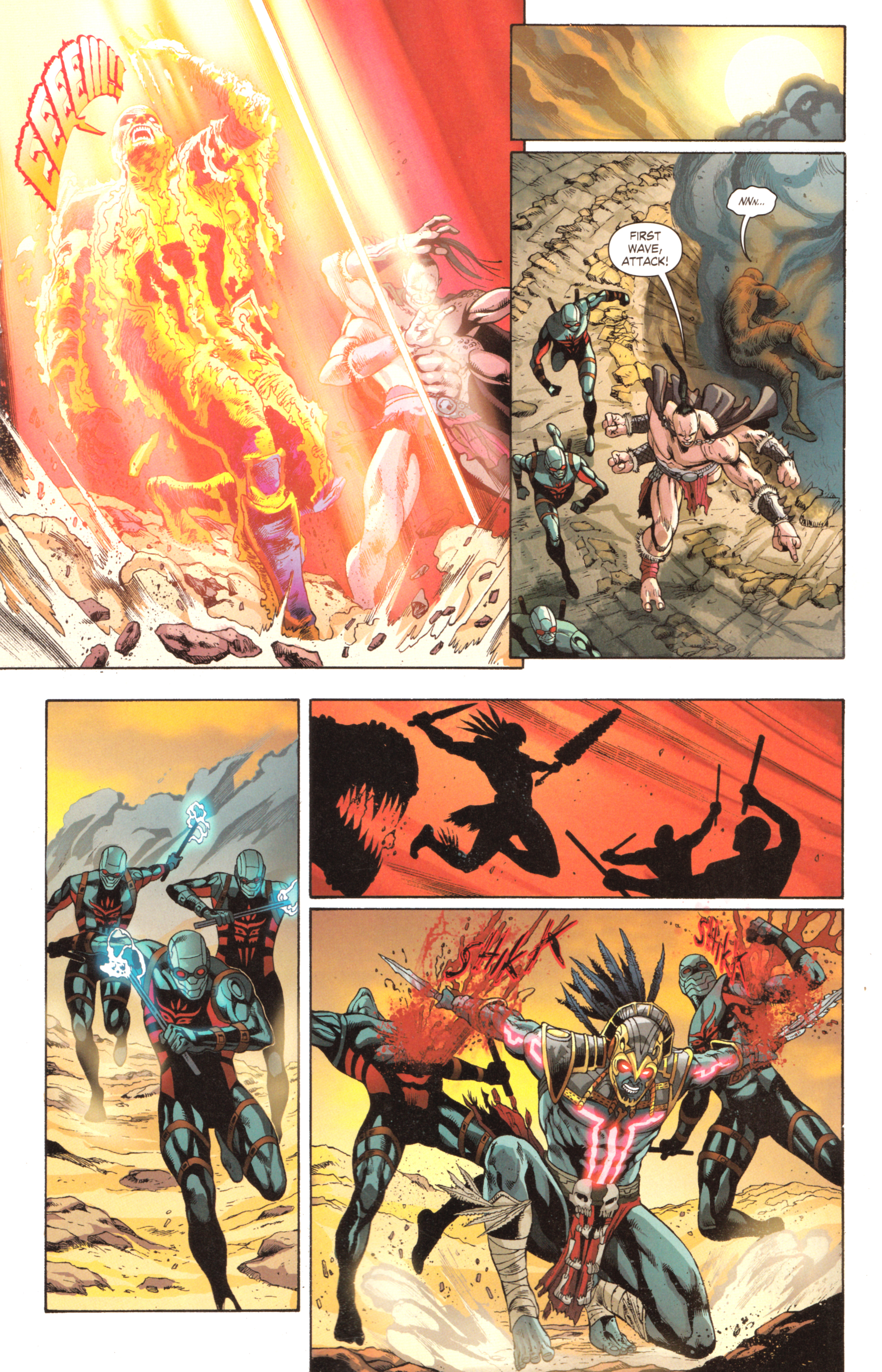 Read online Mortal Kombat X [II] comic -  Issue #3 - 21