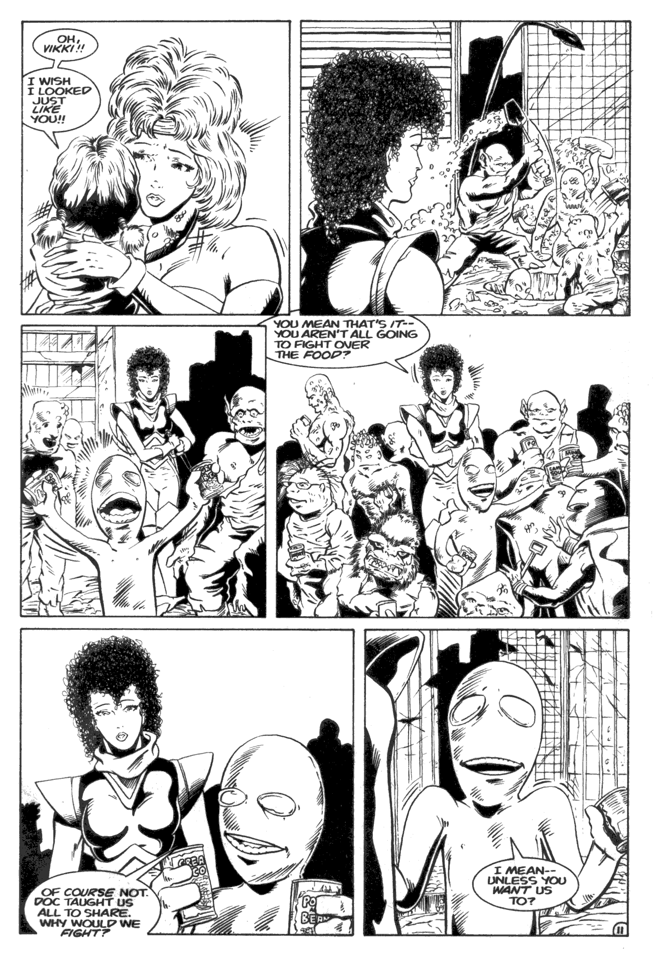 Read online Ex-Mutants (1986) comic -  Issue #6 - 16