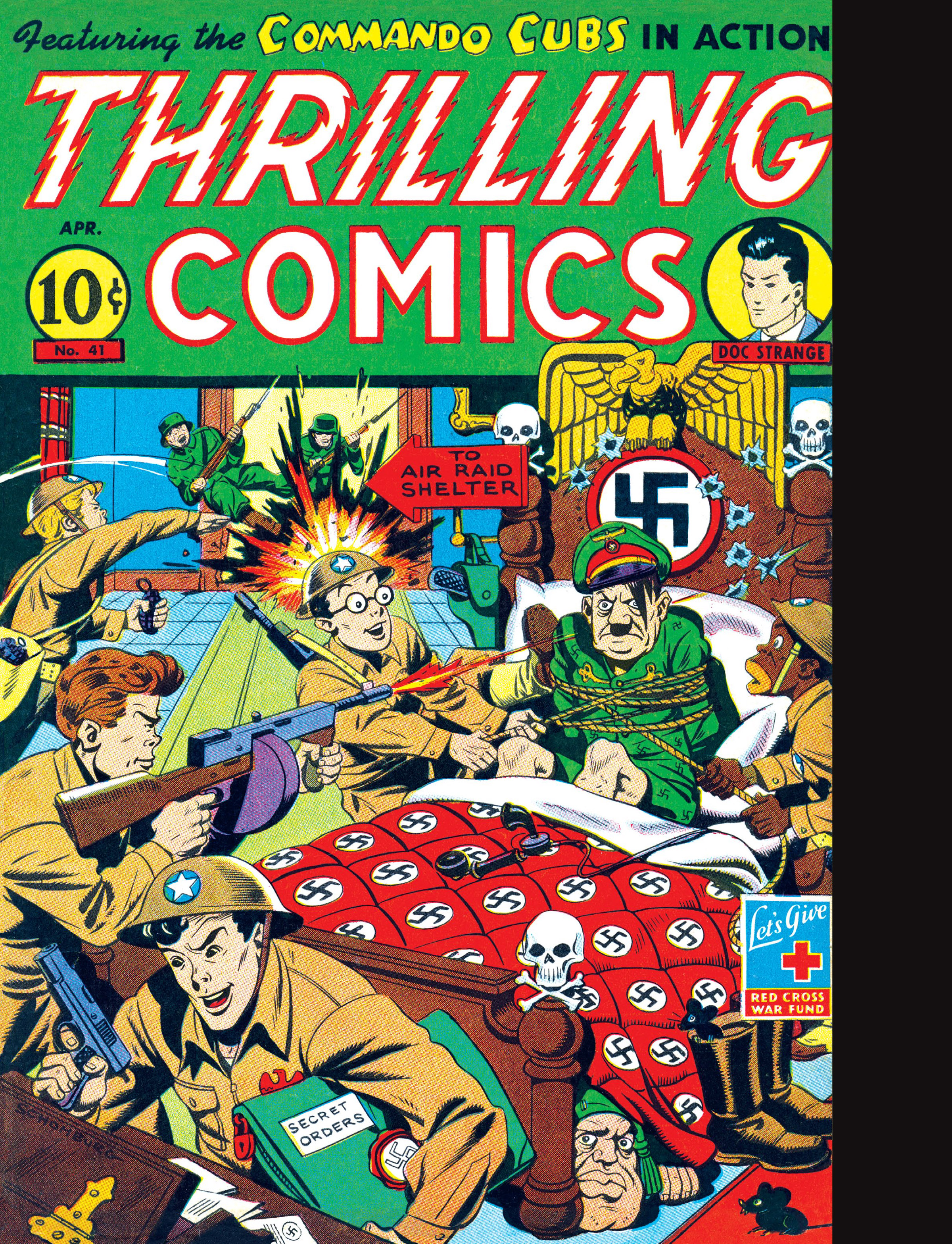 Read online Action! Mystery! Thrills! Comic Book Covers of the Golden Age: 1933-45 comic -  Issue # TPB (Part 2) - 47