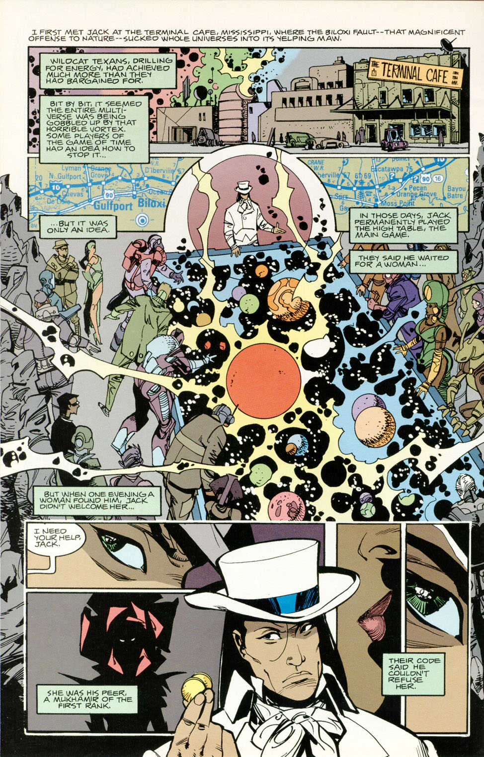 Read online Michael Moorcock's Multiverse comic -  Issue #1 - 4