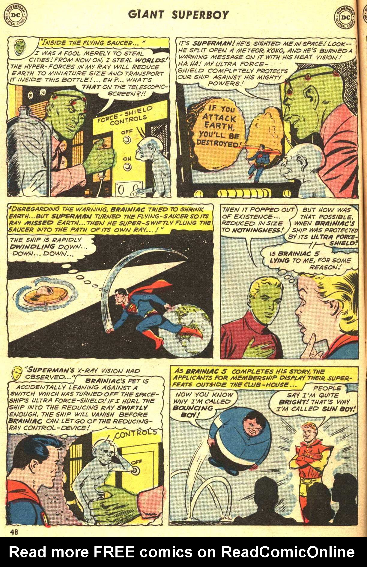 Read online Superboy (1949) comic -  Issue #147 - 45