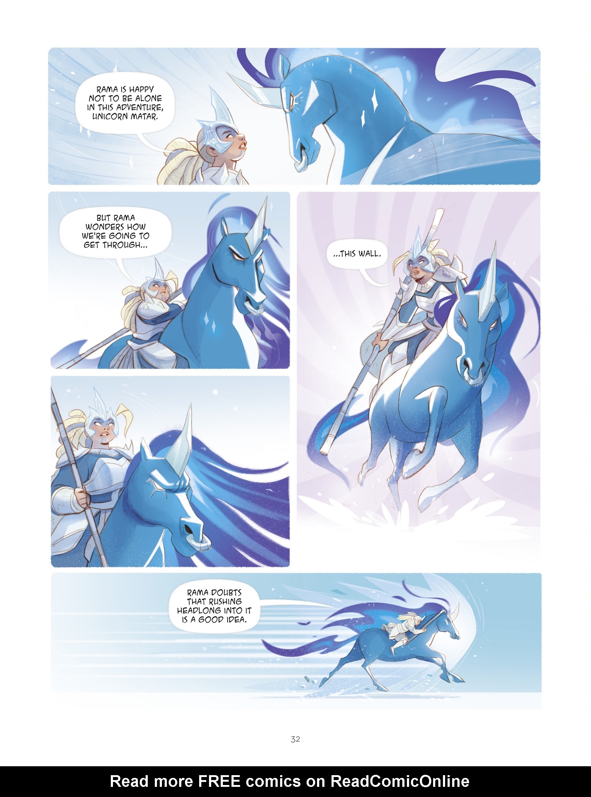 Read online The Unicorn Legacy: Call of the Goddess comic -  Issue # TPB - 31
