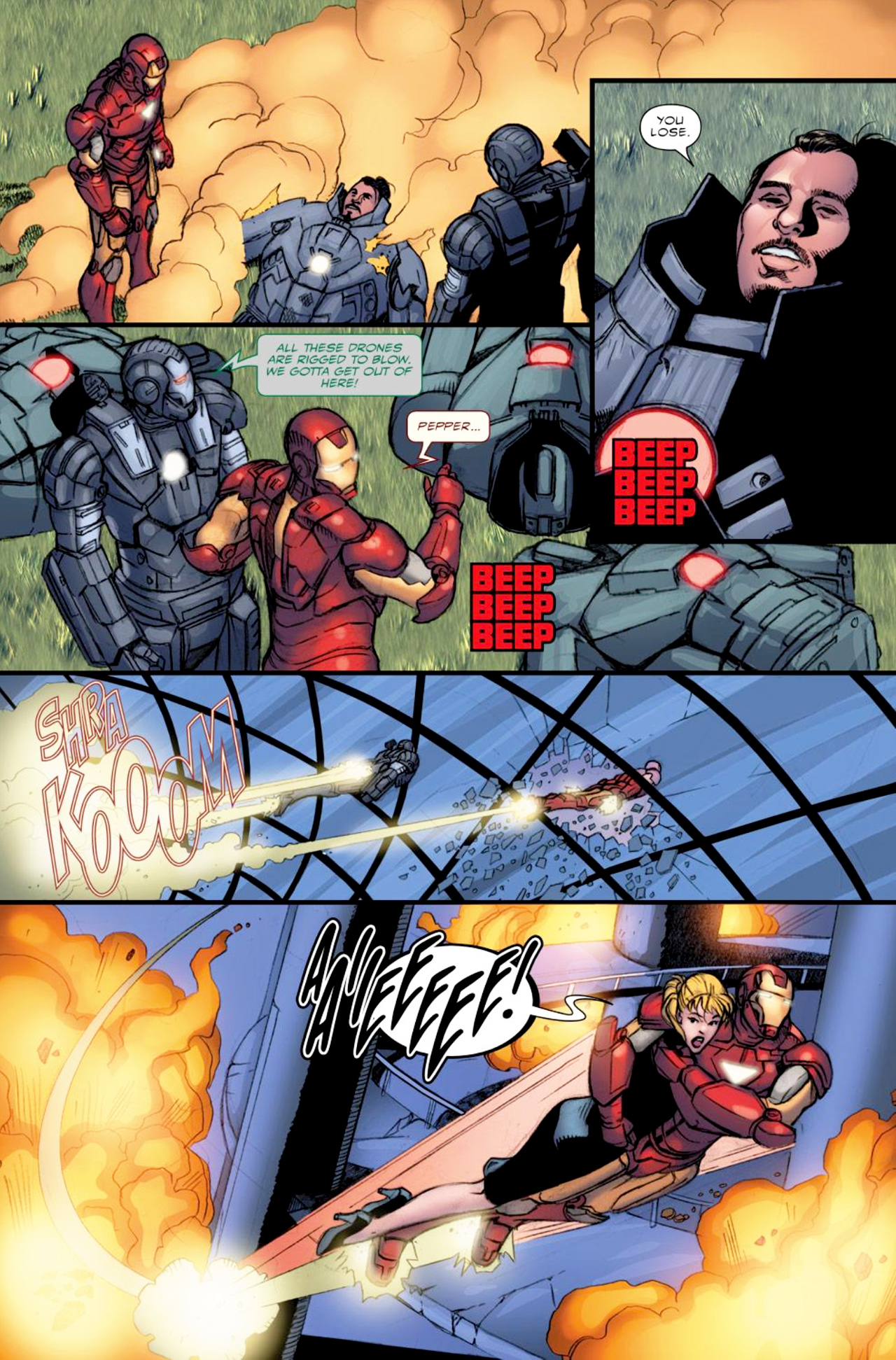 Read online Marvel's Iron Man 2 Adaptation comic -  Issue #2 - 20