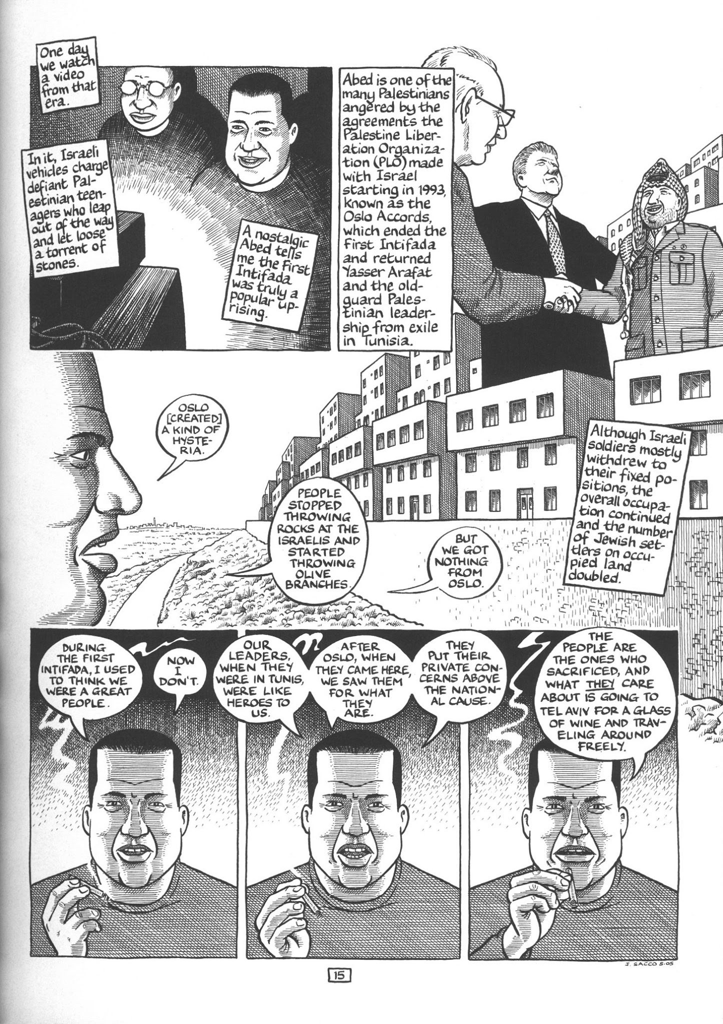 Read online Footnotes in Gaza comic -  Issue # TPB - 36