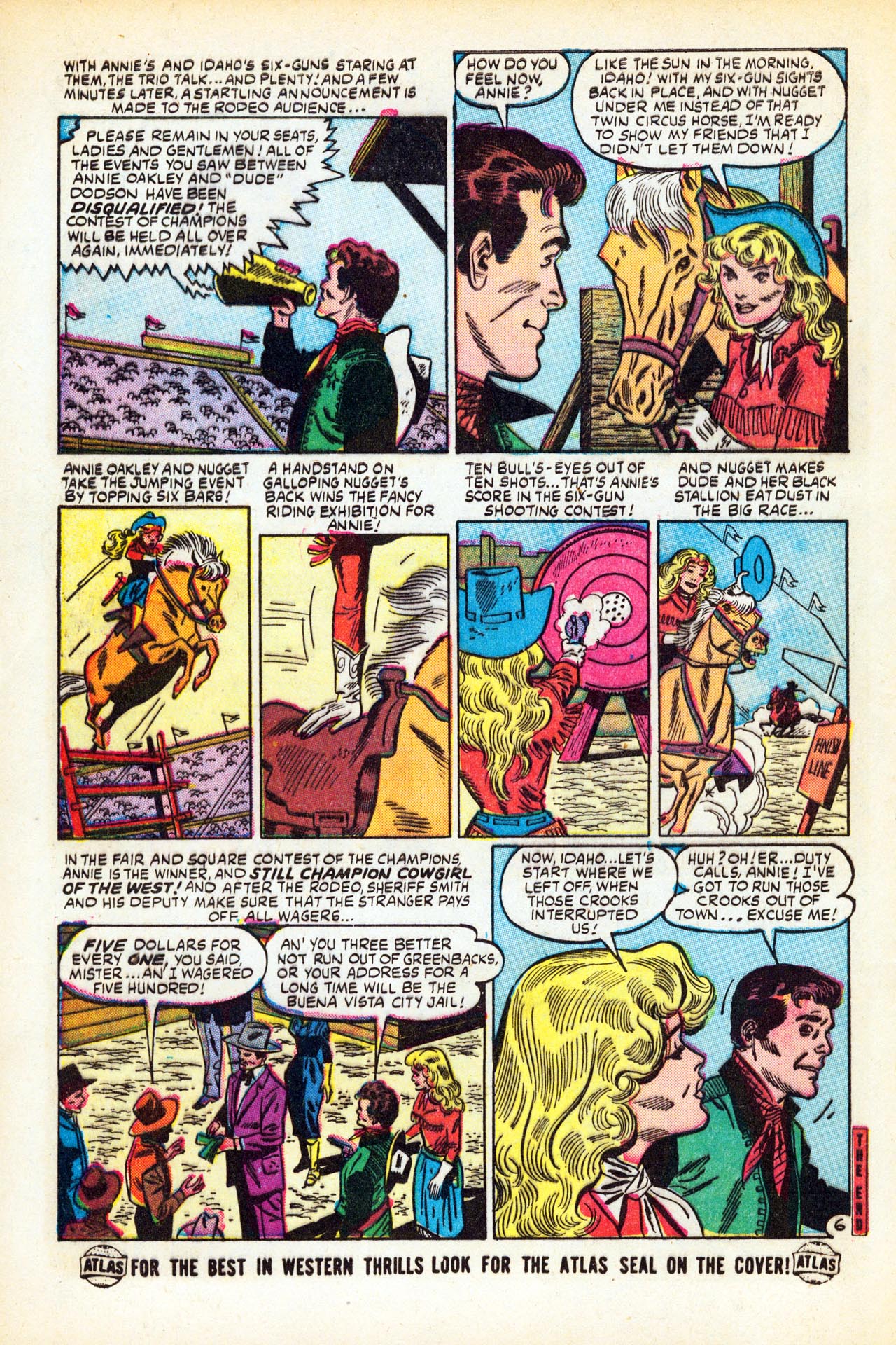 Read online Annie Oakley comic -  Issue #7 - 32