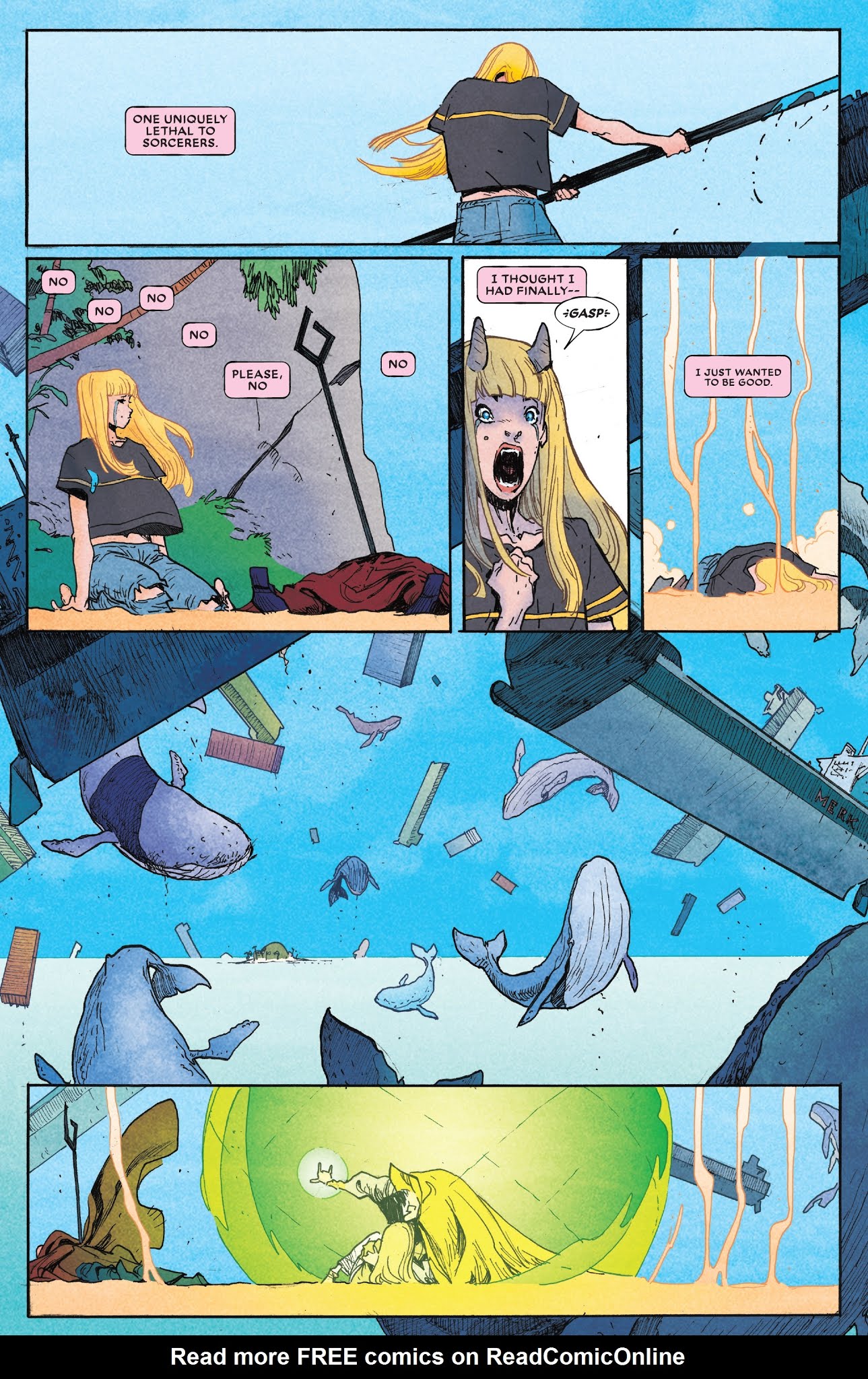 Read online What If? Magik comic -  Issue # Full - 17