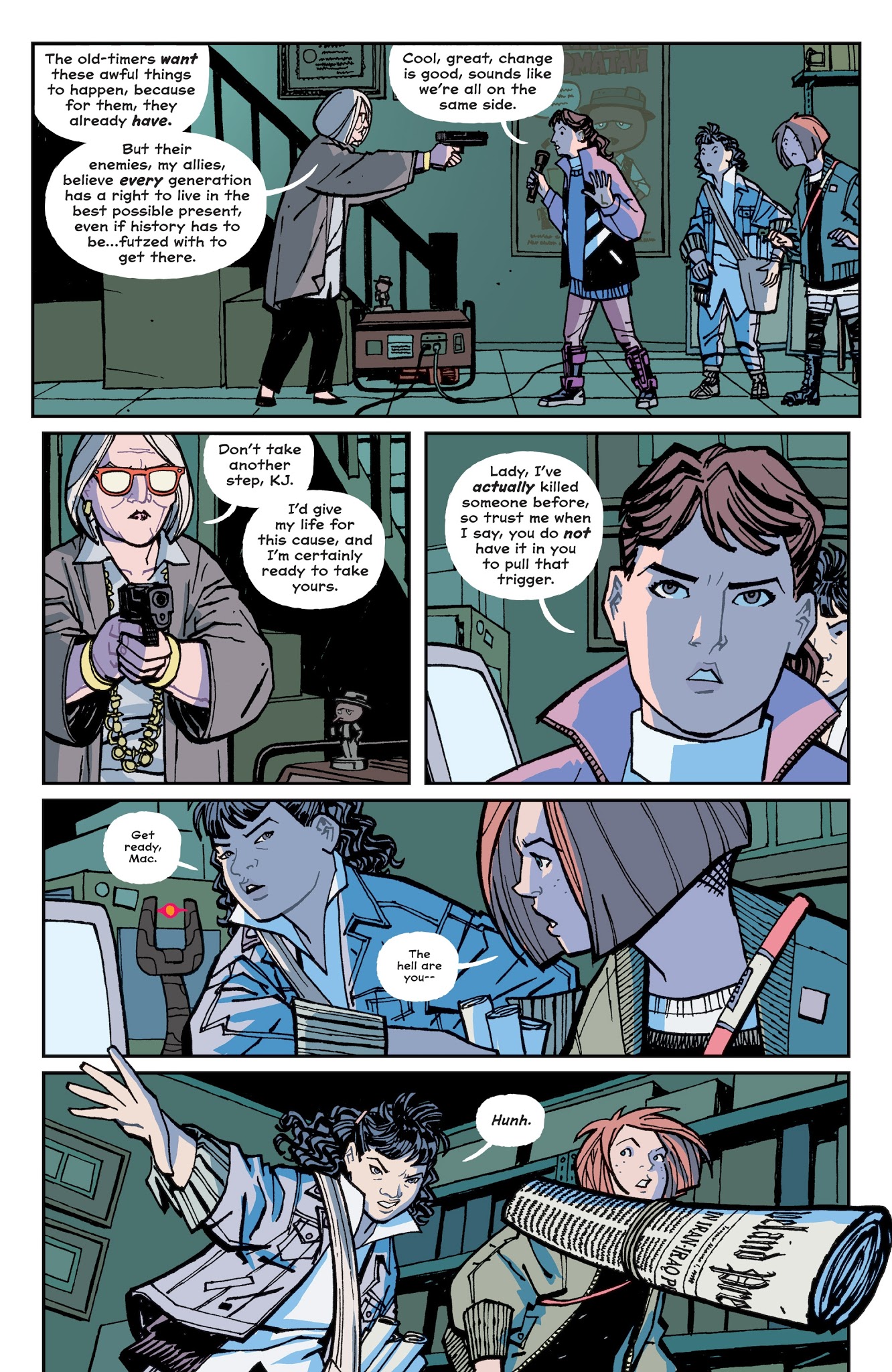 Read online Paper Girls comic -  Issue #18 - 6