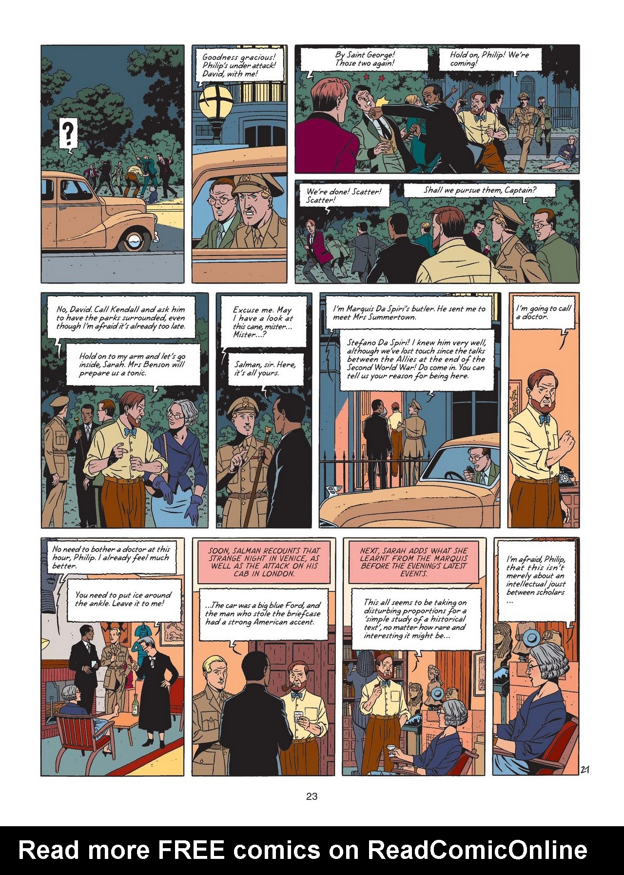Read online Blake & Mortimer comic -  Issue #24 - 24