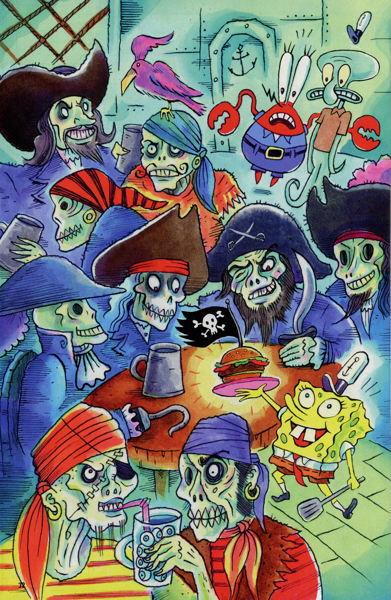 Read online SpongeBob Comics comic -  Issue #49 - 34