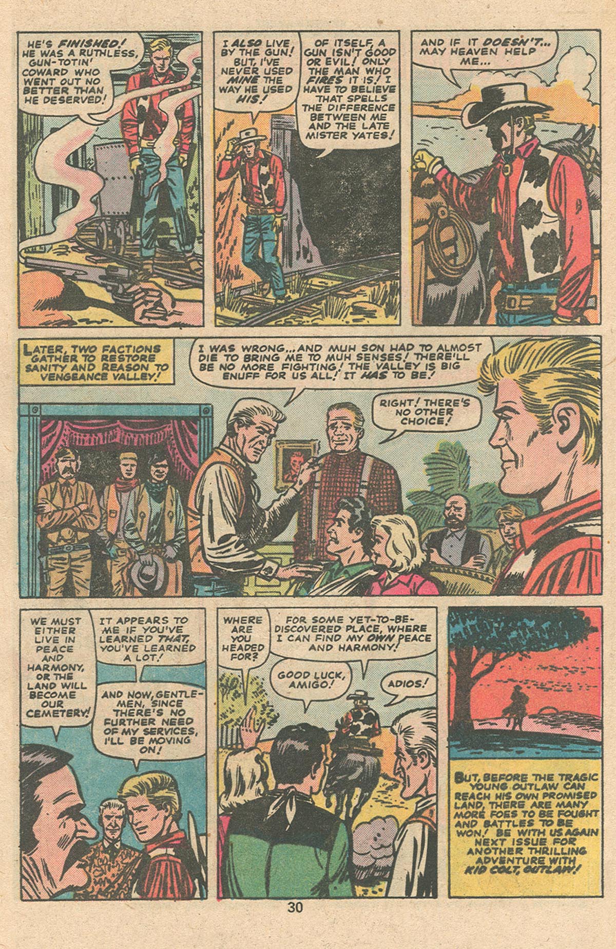Read online Kid Colt Outlaw comic -  Issue #202 - 32