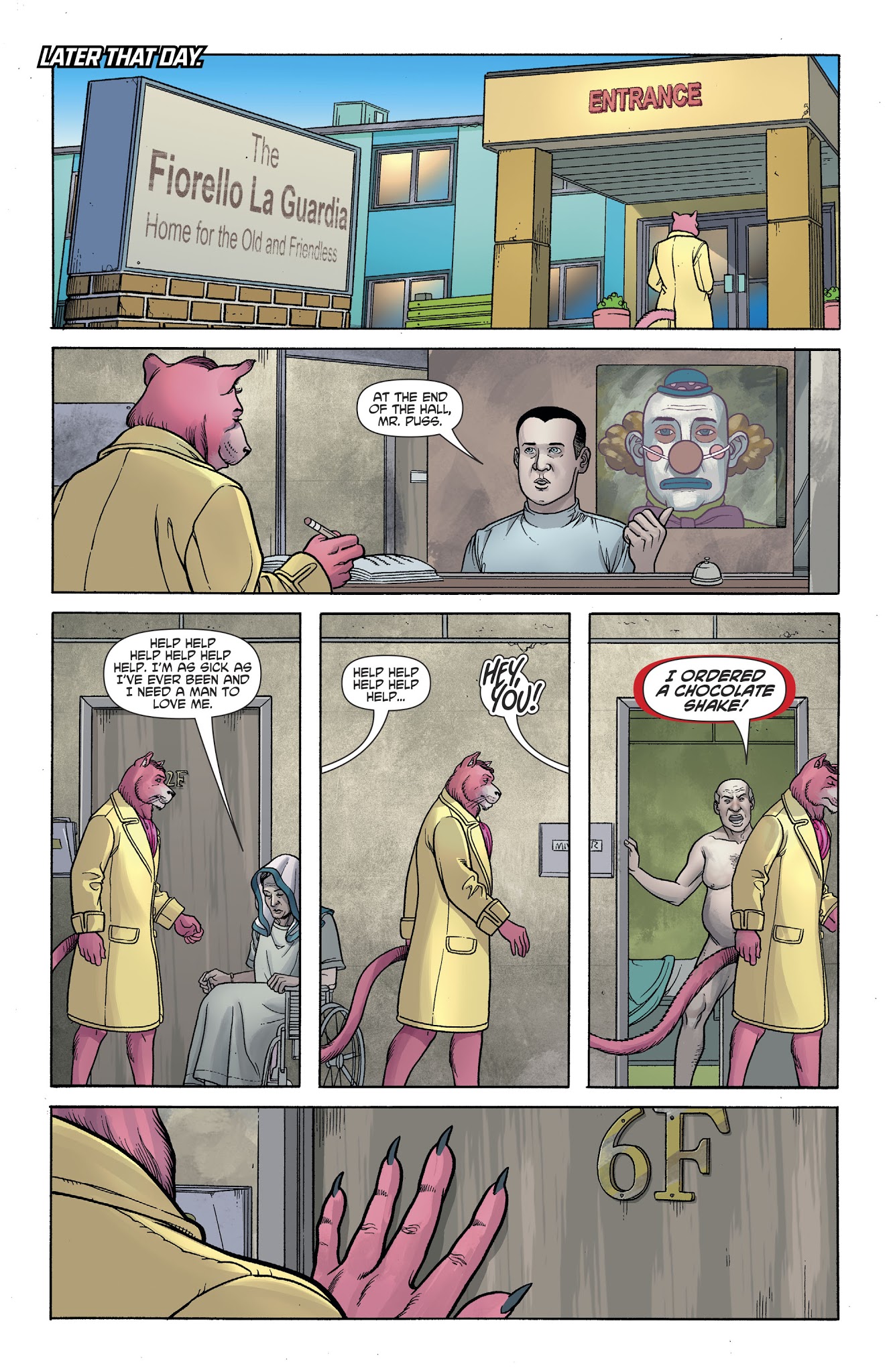 Read online Exit Stage Left: The Snagglepuss Chronicles comic -  Issue #2 - 9