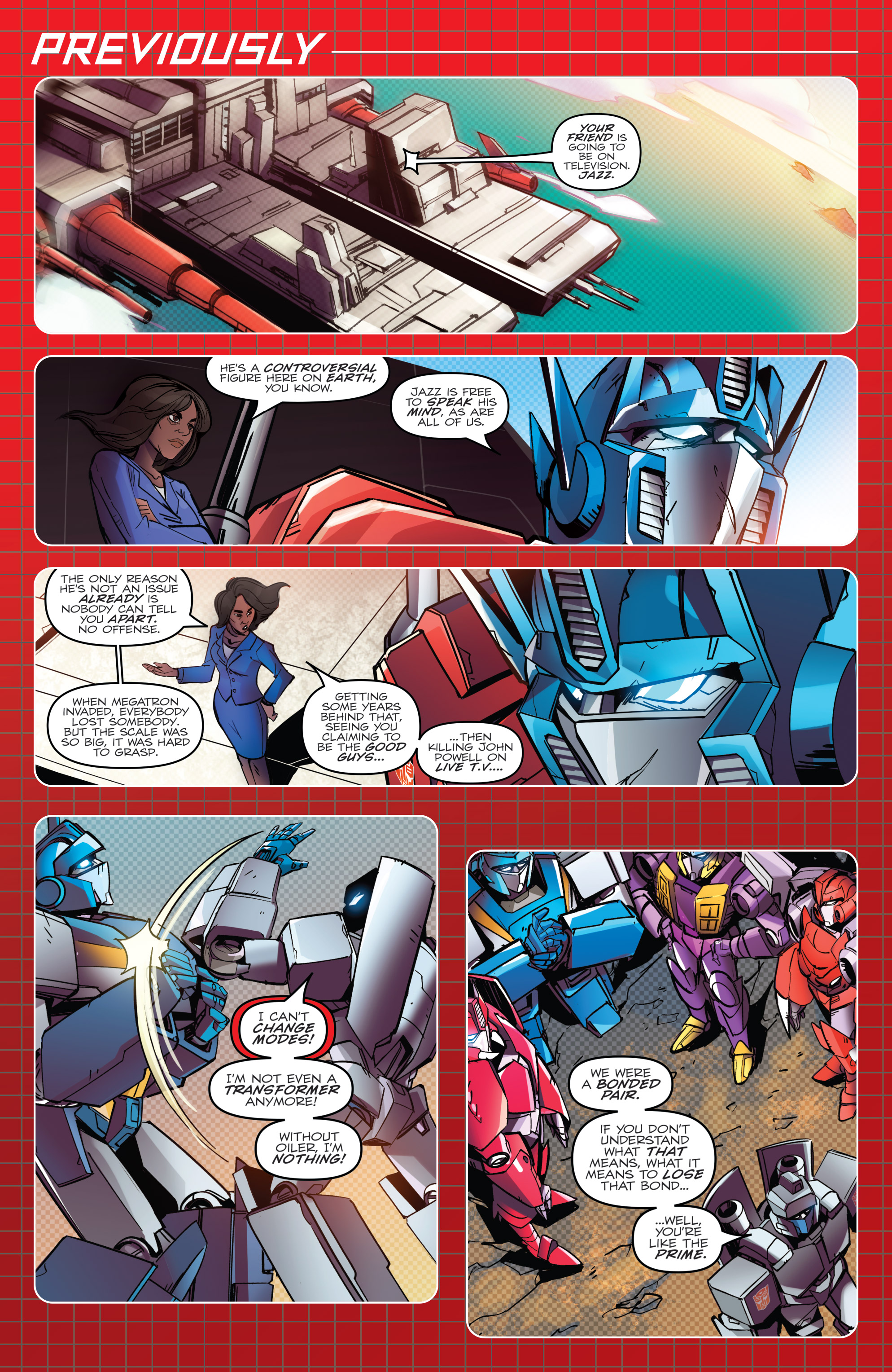 Read online Optimus Prime comic -  Issue #8 - 3