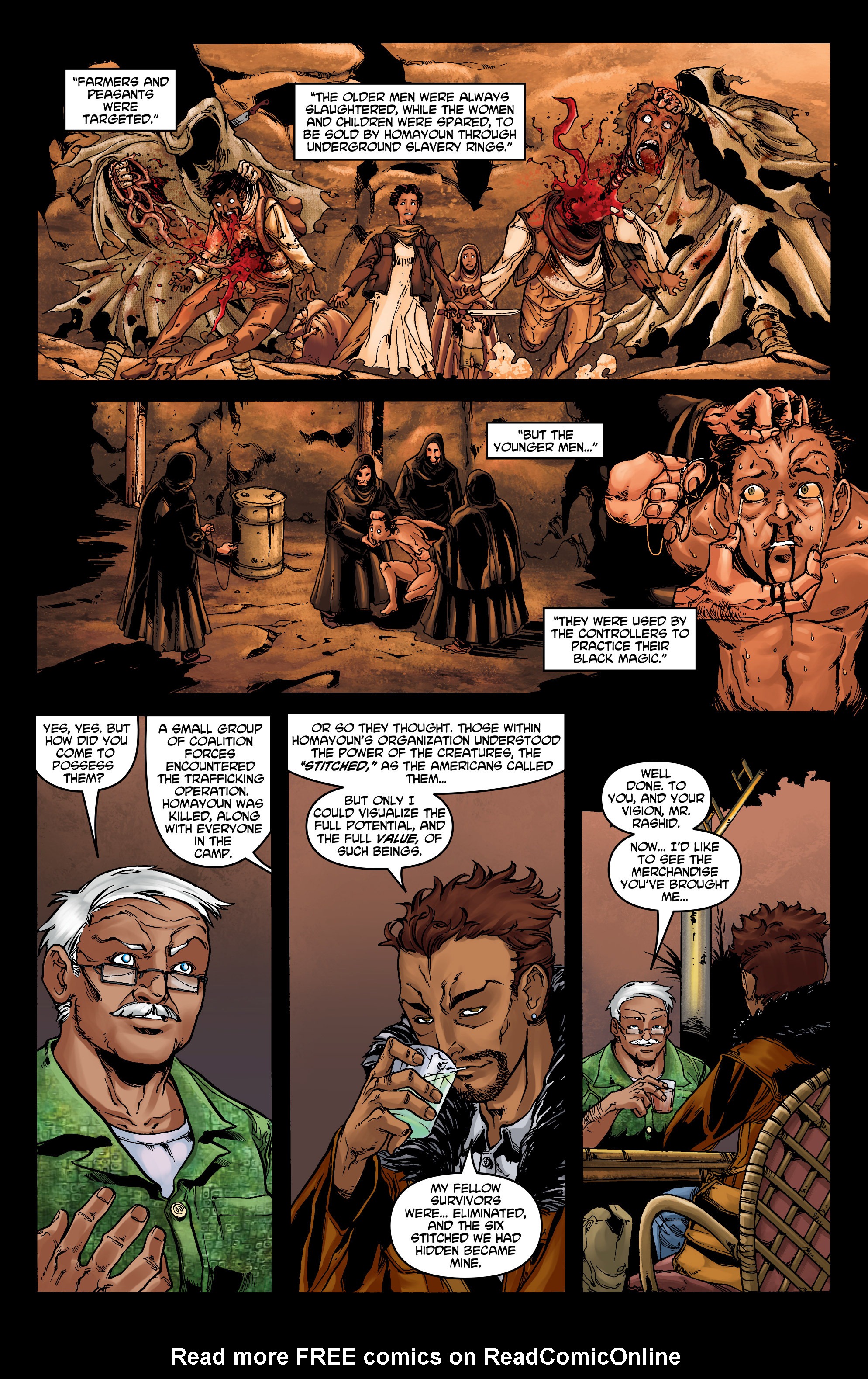 Read online Stitched comic -  Issue #10 - 11