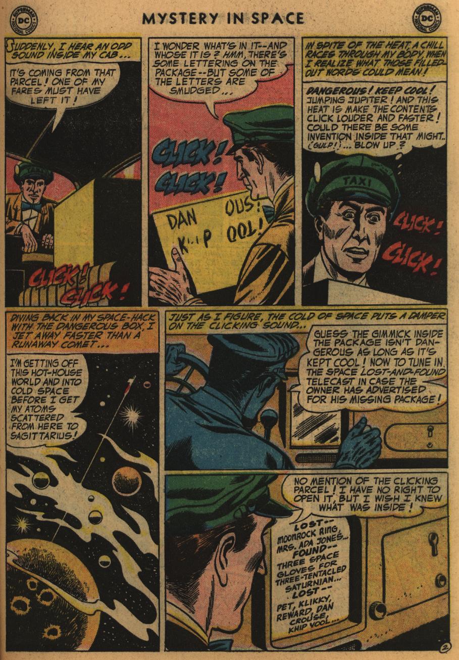 Read online Mystery in Space (1951) comic -  Issue #27 - 29