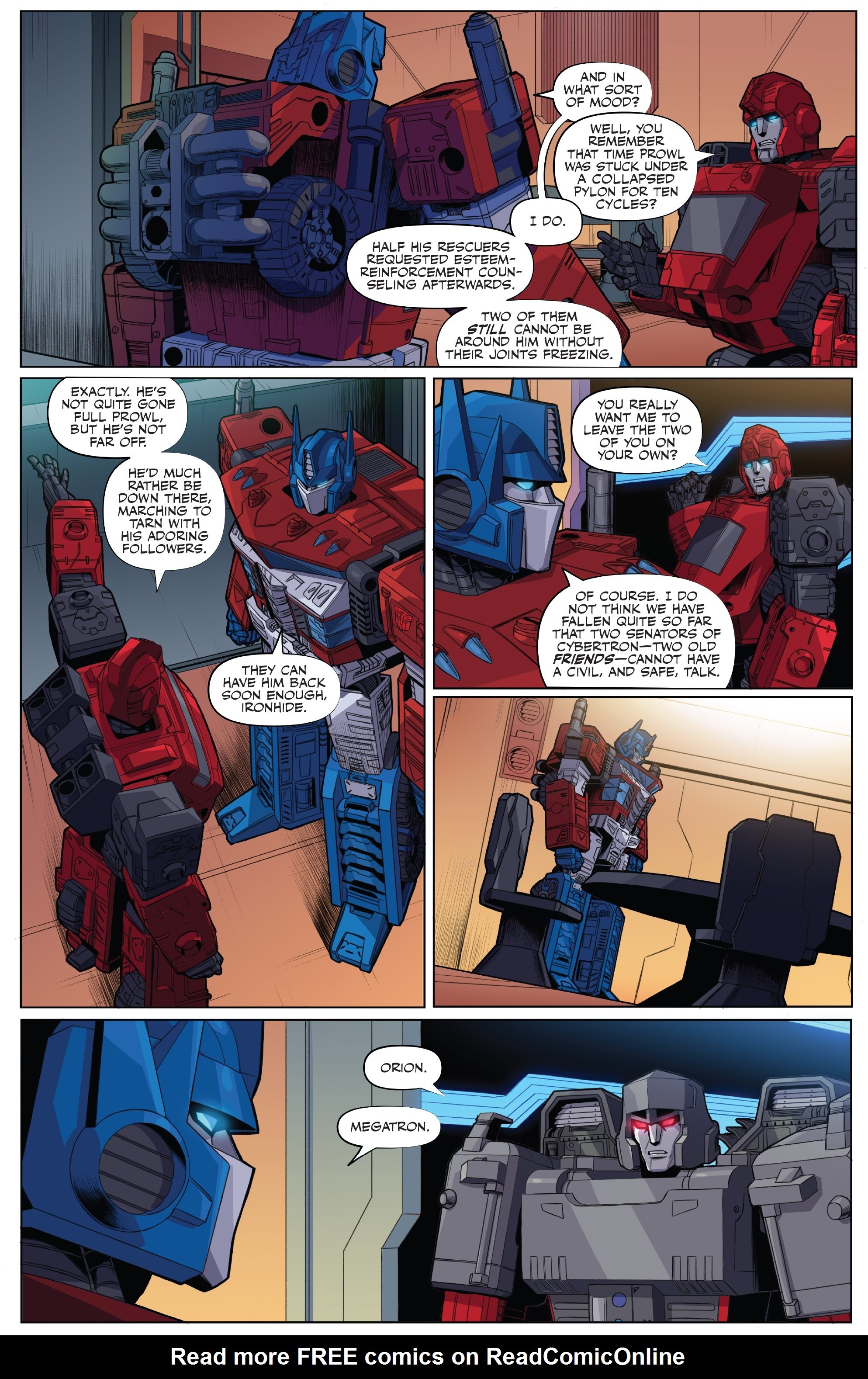 Read online Transformers (2019) comic -  Issue #1 - 14