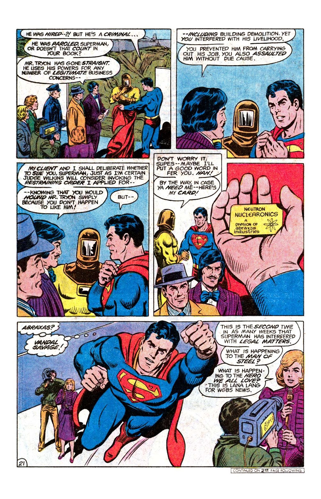 Action Comics (1938) issue 543 - Page 22