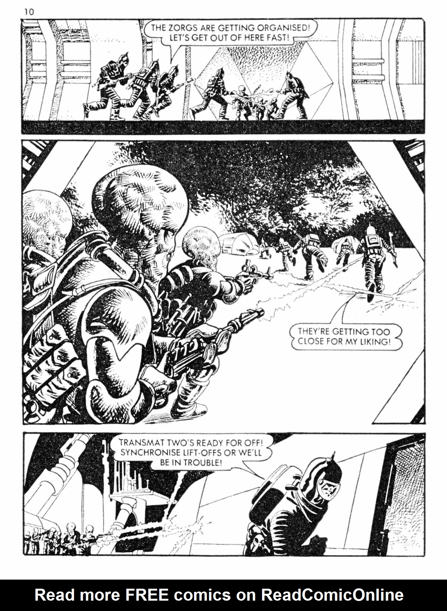 Read online Starblazer comic -  Issue #147 - 10