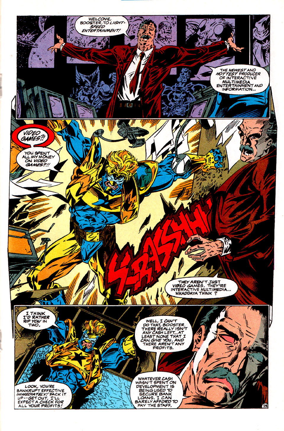 Read online Extreme Justice comic -  Issue #6 - 14