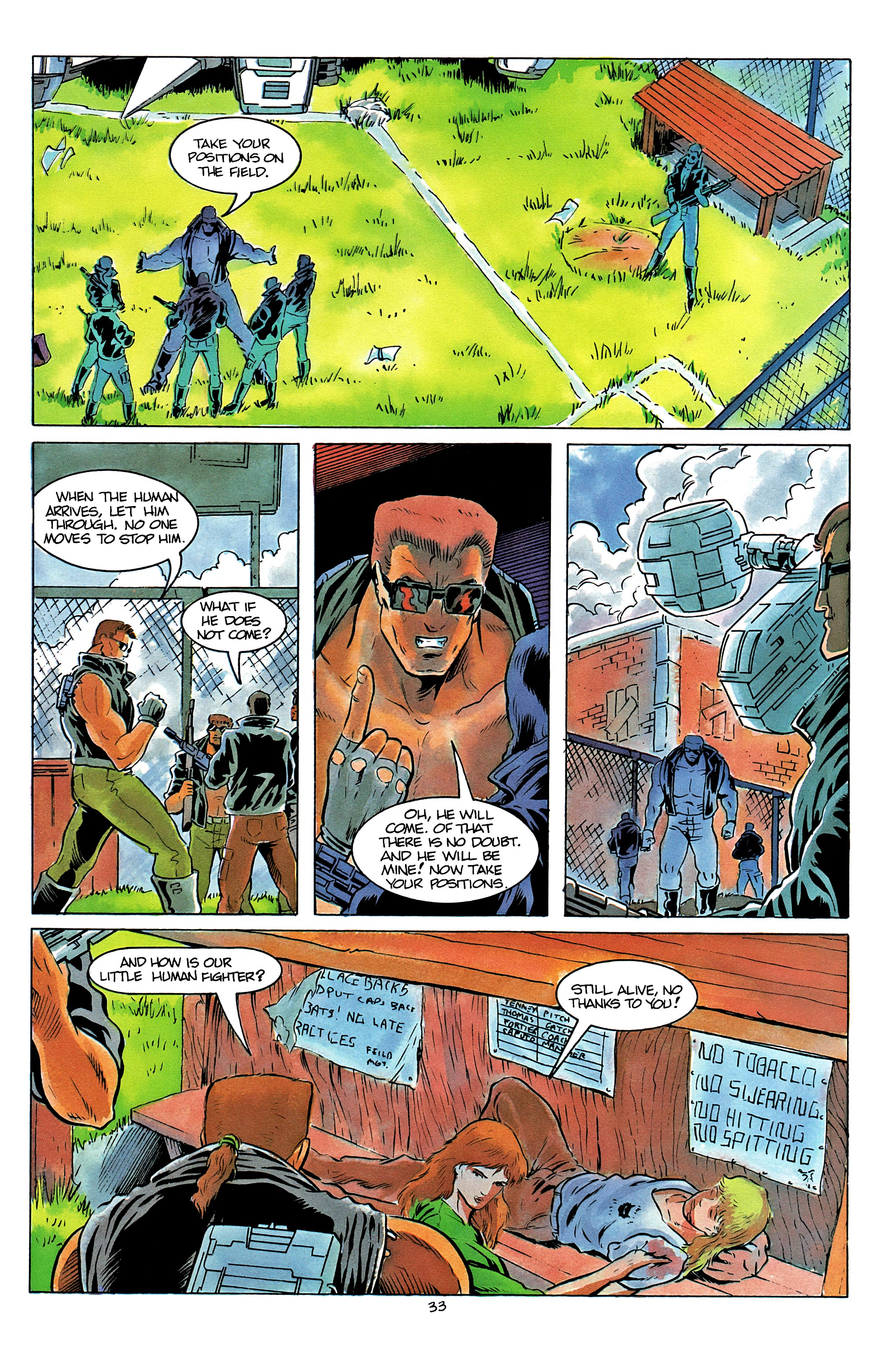 Read online The Terminator (1988) comic -  Issue #12 - 38
