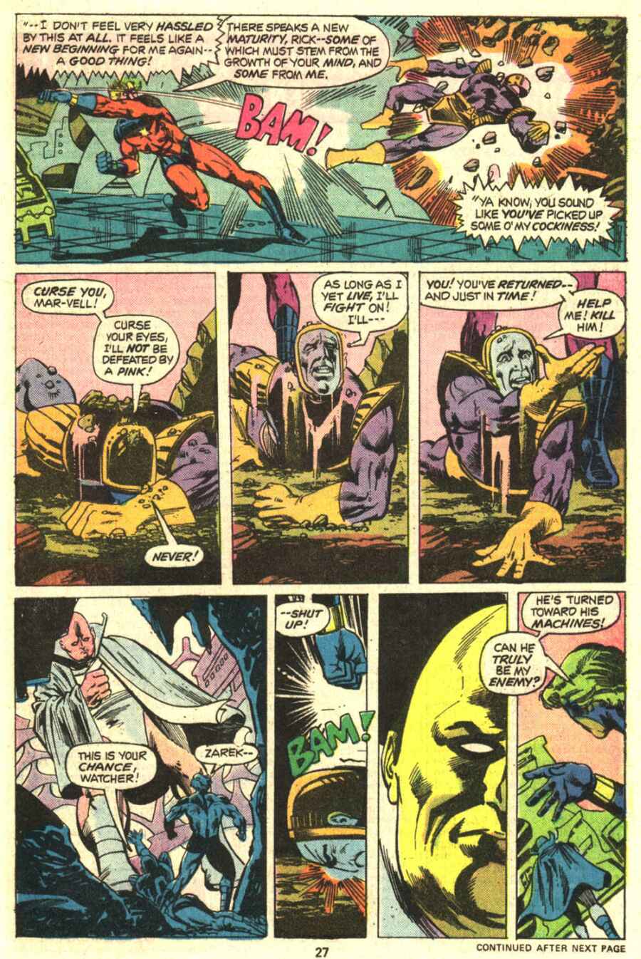 Captain Marvel (1968) Issue #38 #38 - English 18