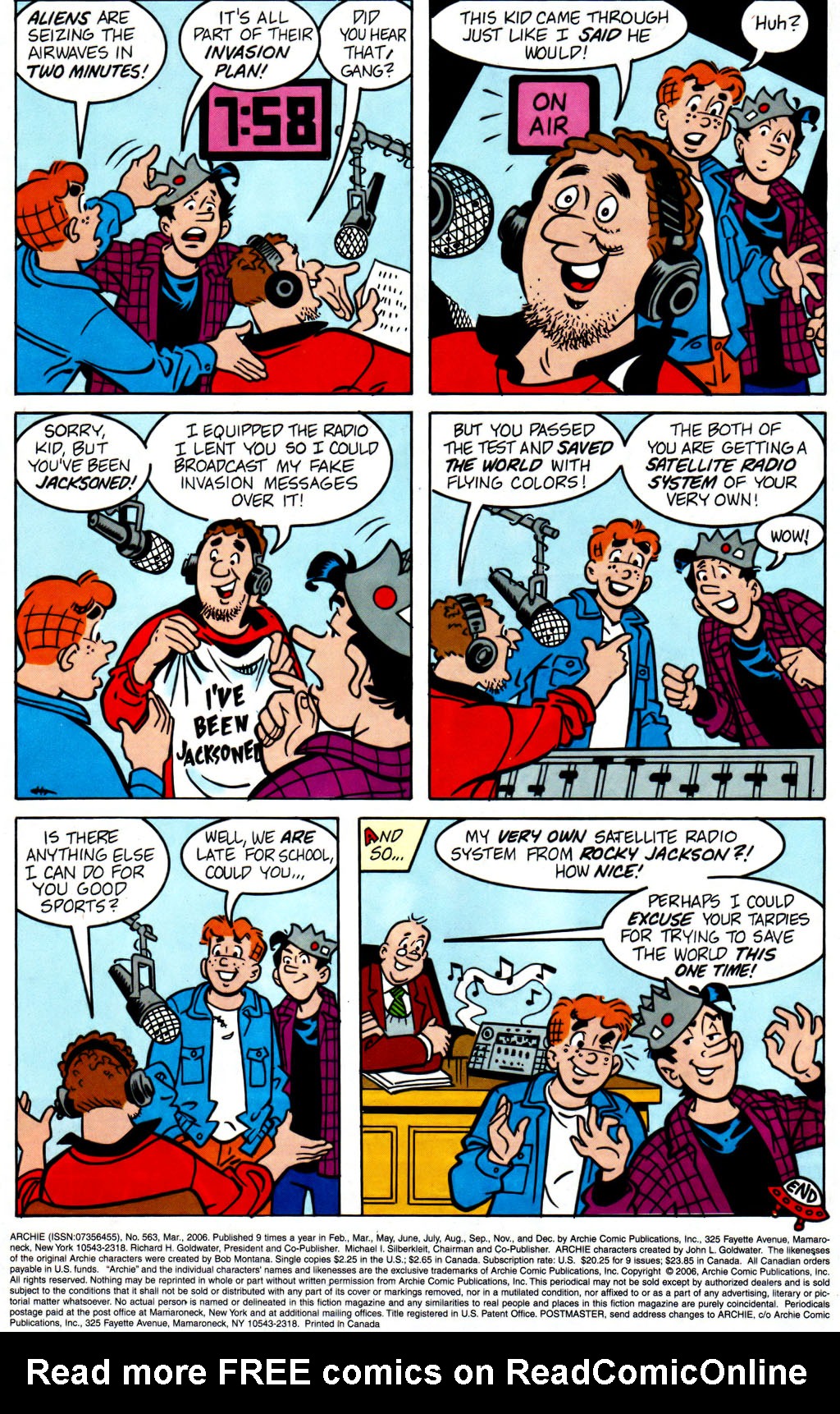 Read online Archie (1960) comic -  Issue #563 - 23