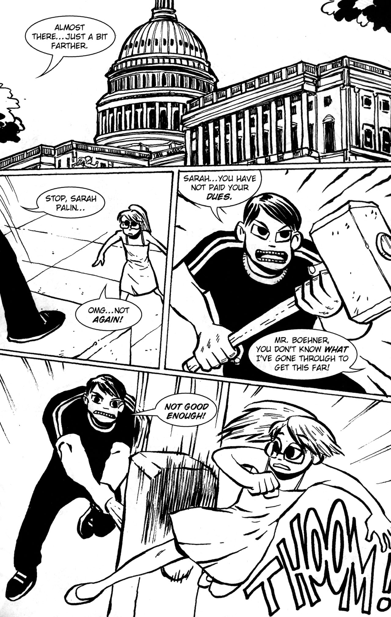 Read online Sarah Palin versus the World comic -  Issue # Full - 20