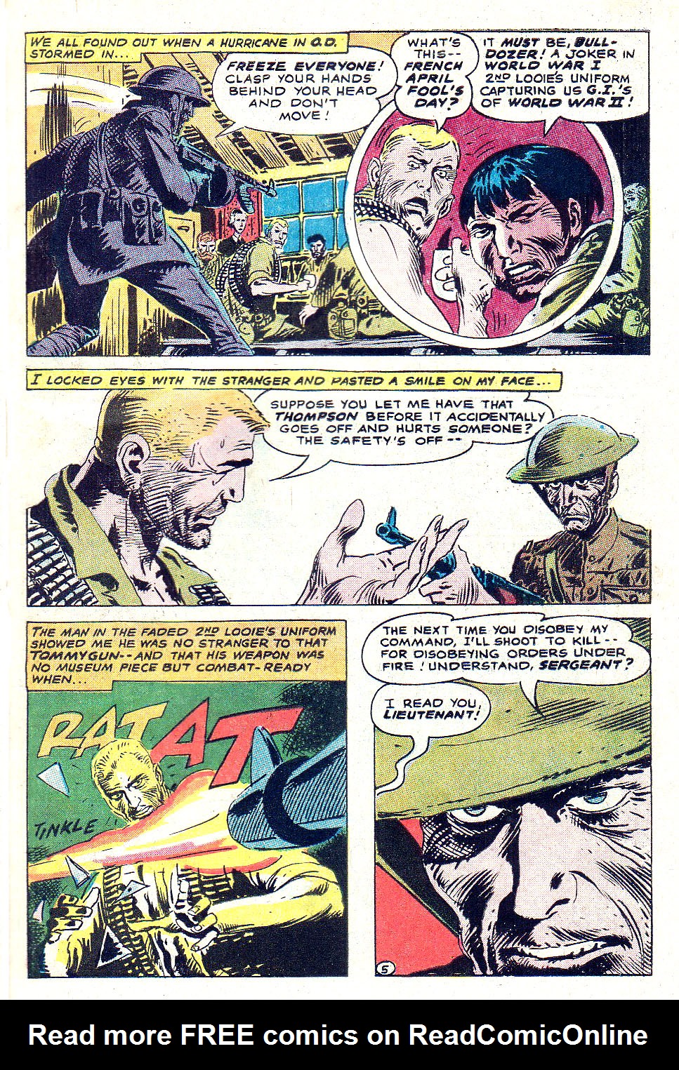 Read online Our Army at War (1952) comic -  Issue #170 - 7