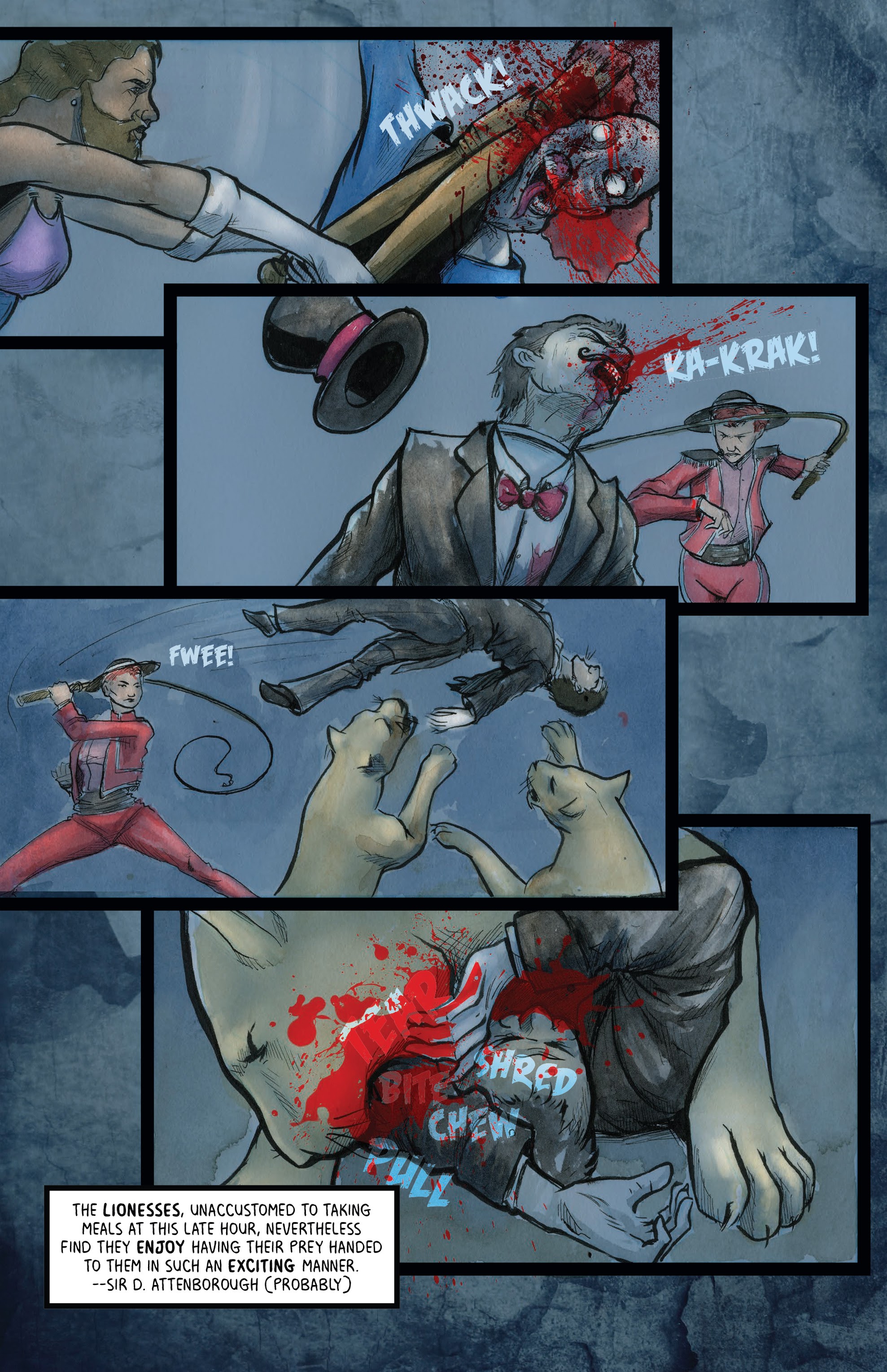 Read online Made Up: Zombie Clown Circus comic -  Issue # Full - 48