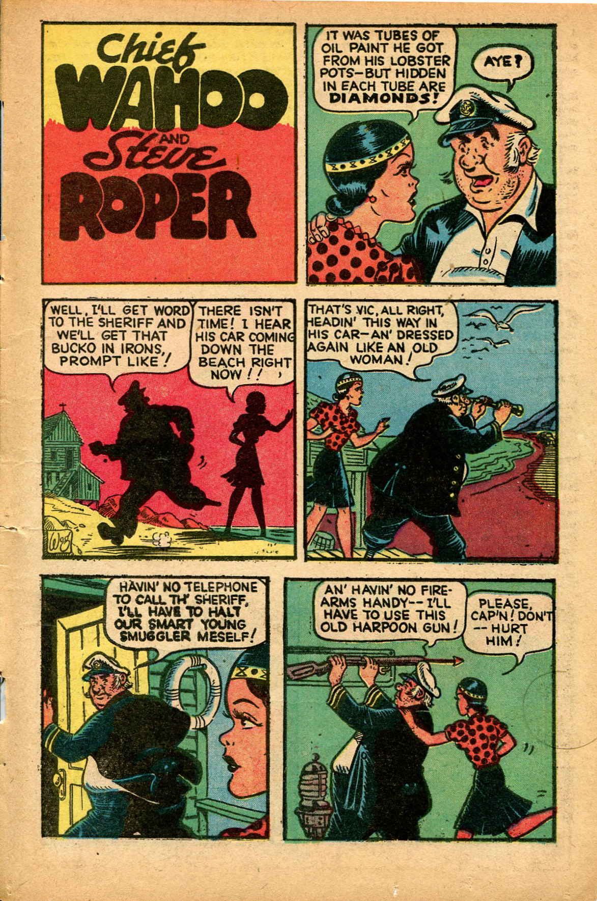 Read online Famous Funnies comic -  Issue #144 - 19