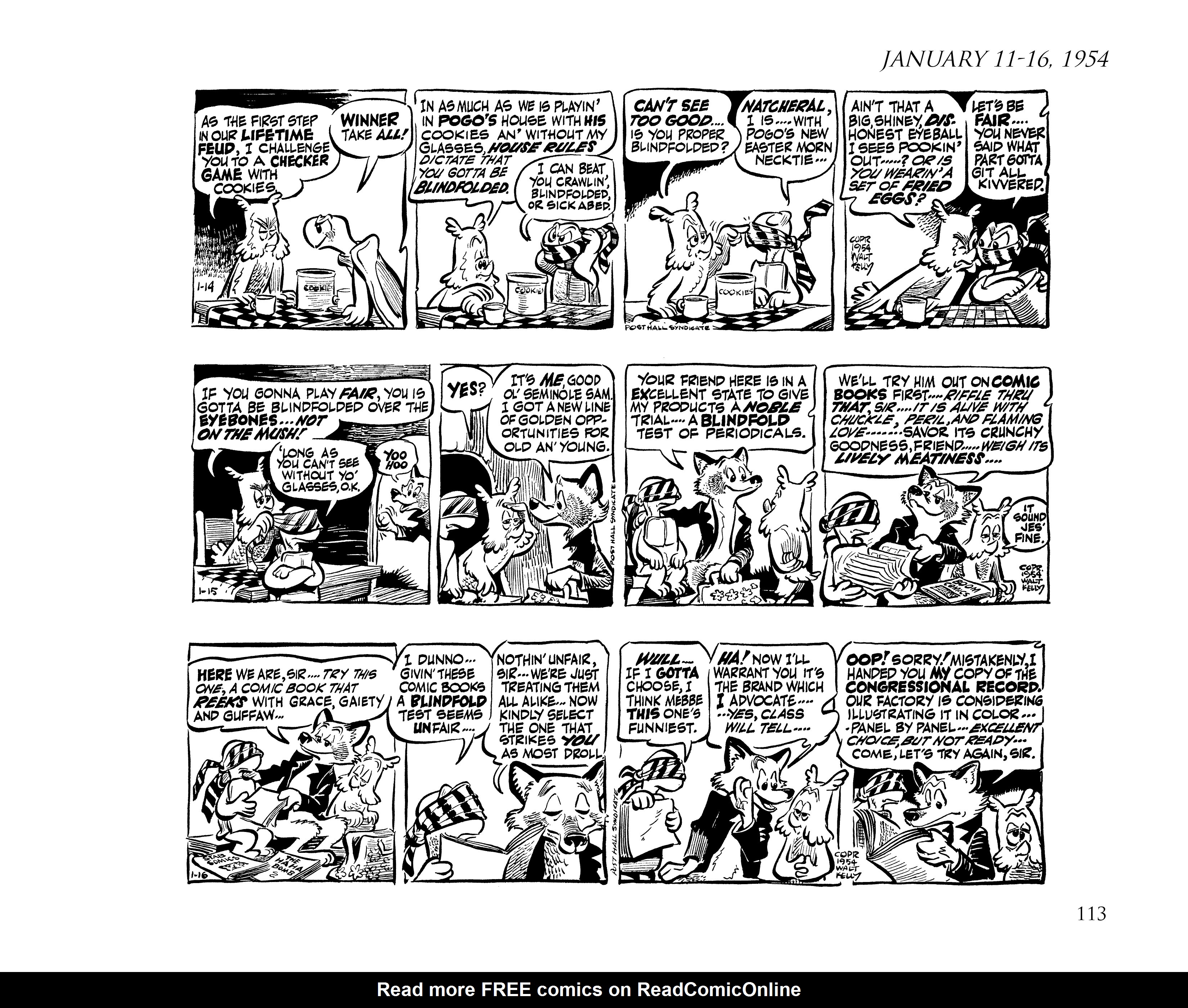 Read online Pogo by Walt Kelly: The Complete Syndicated Comic Strips comic -  Issue # TPB 3 (Part 2) - 25