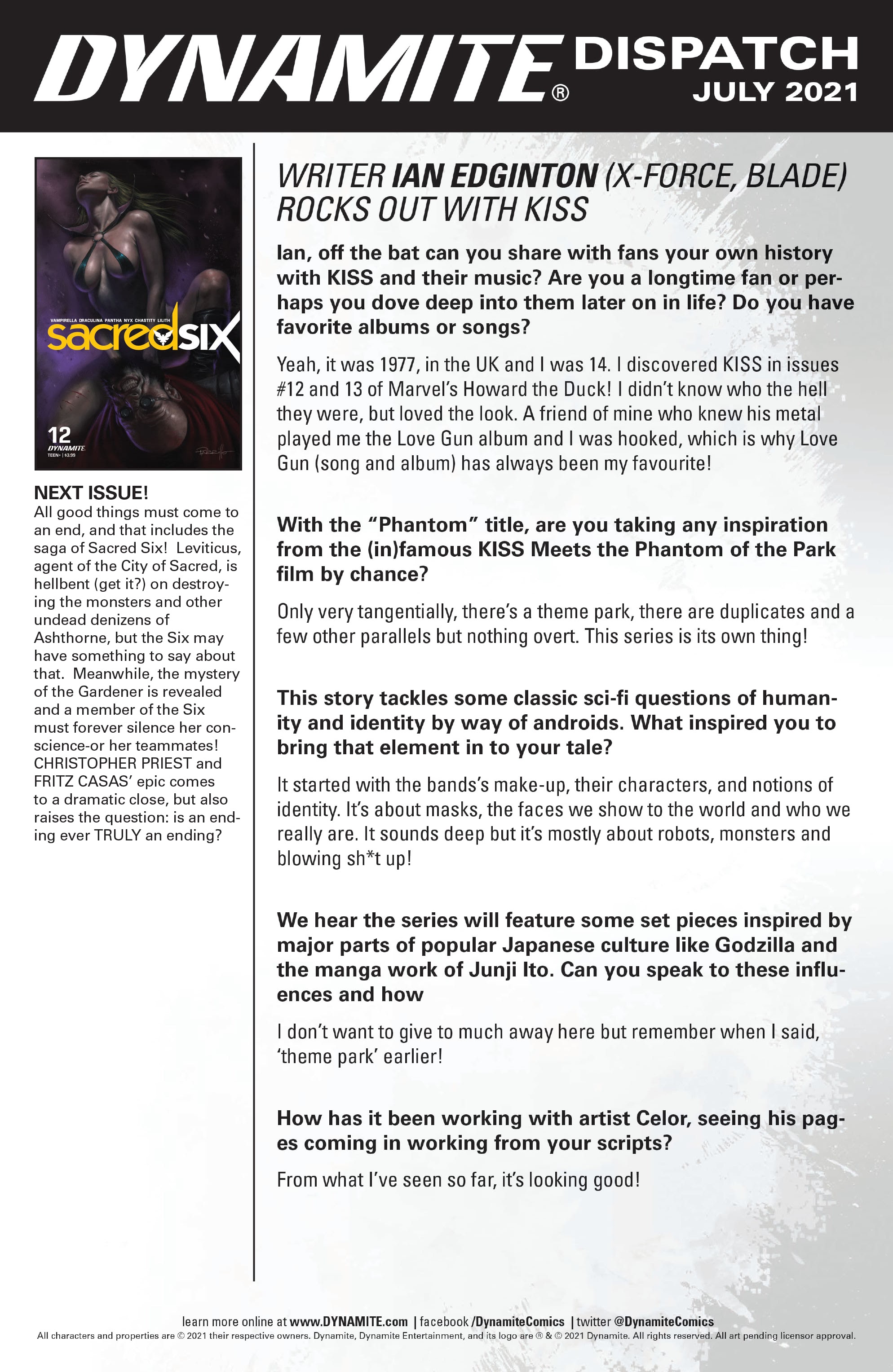 Read online Sacred Six comic -  Issue #11 - 27
