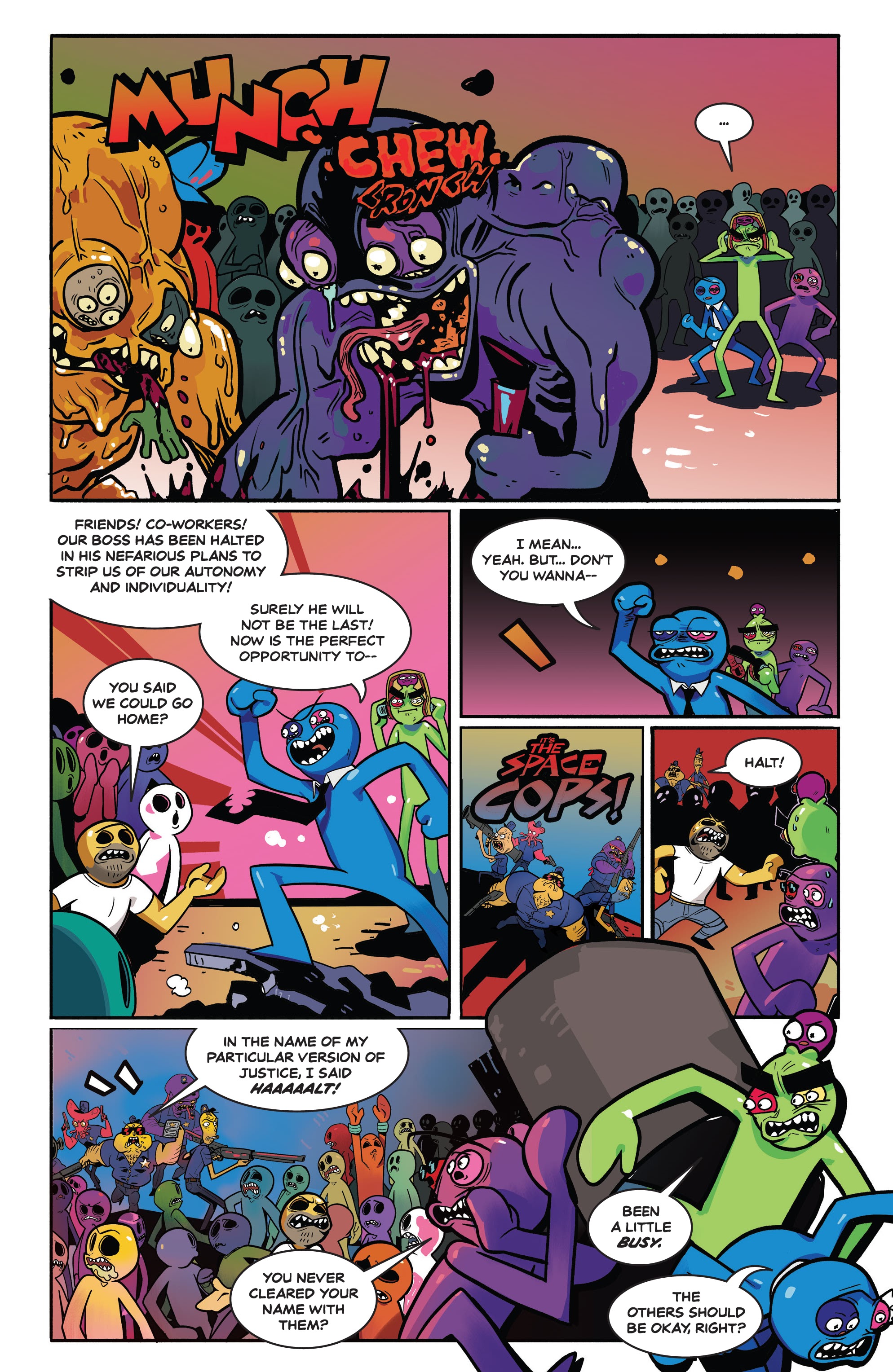 Read online Trover Saves The Universe comic -  Issue #5 - 17