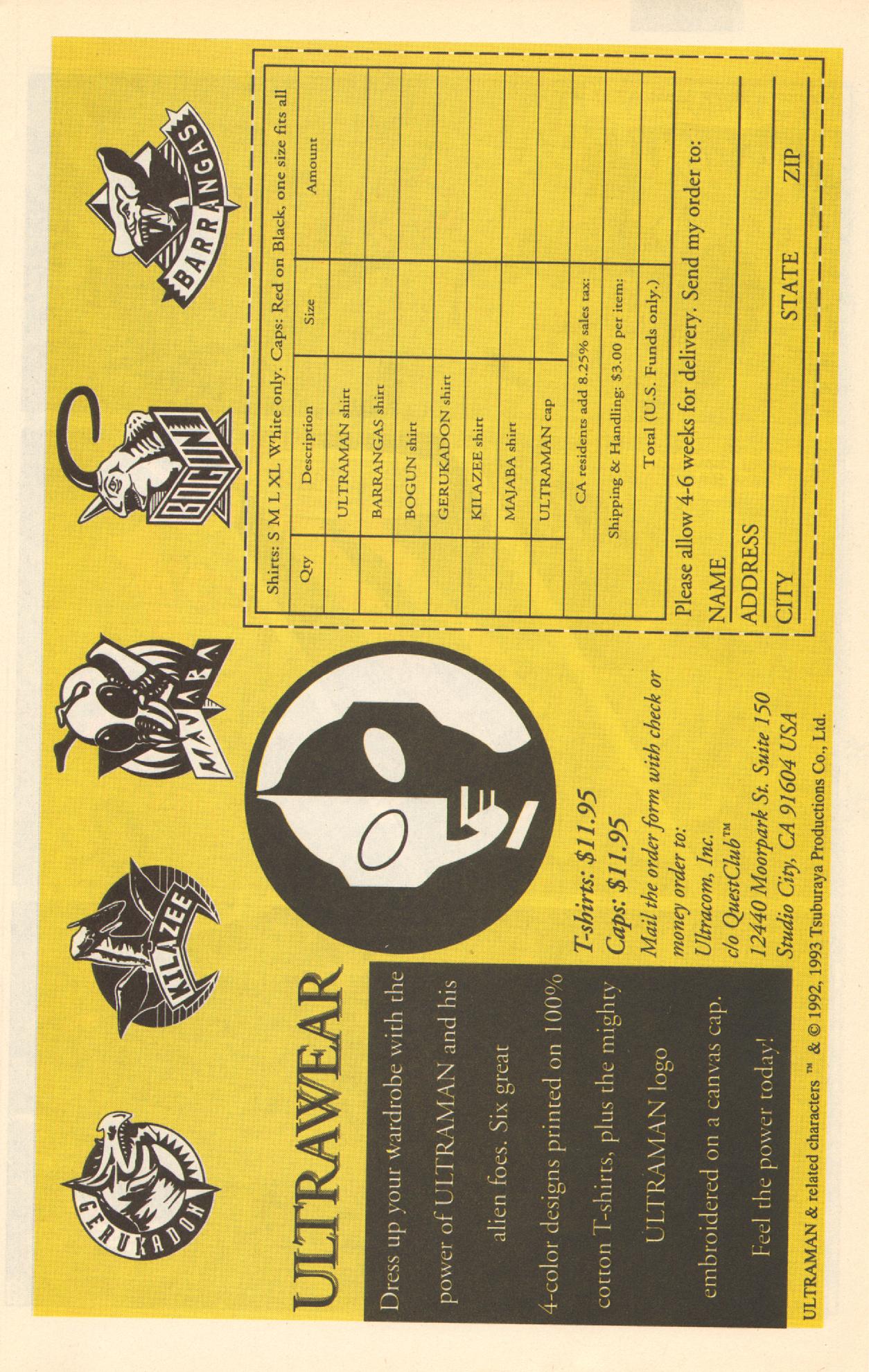 Read online Ultraman (1993) comic -  Issue #3 - 11