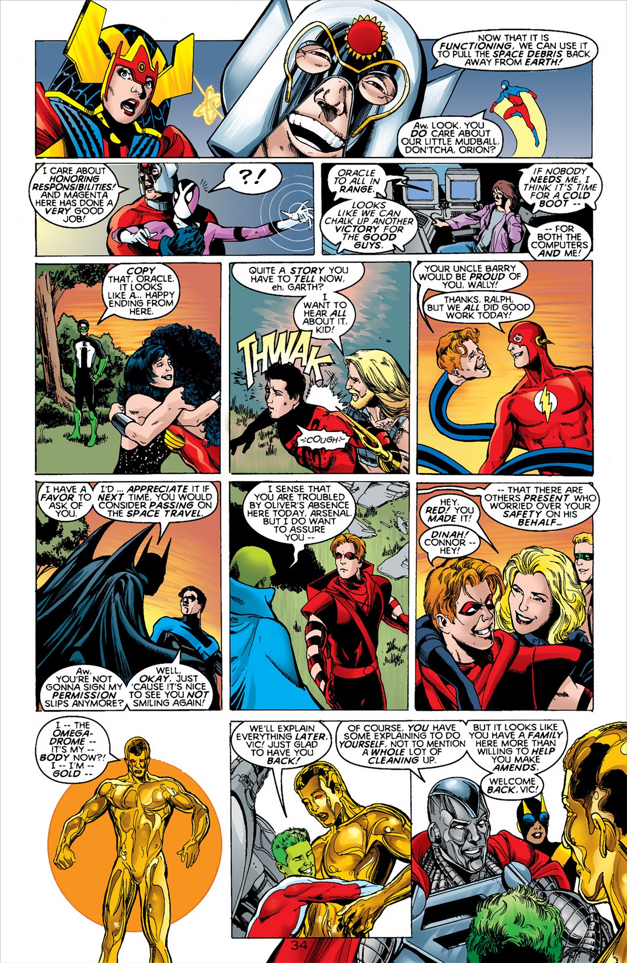 Read online JLA/Titans comic -  Issue #3 - 31