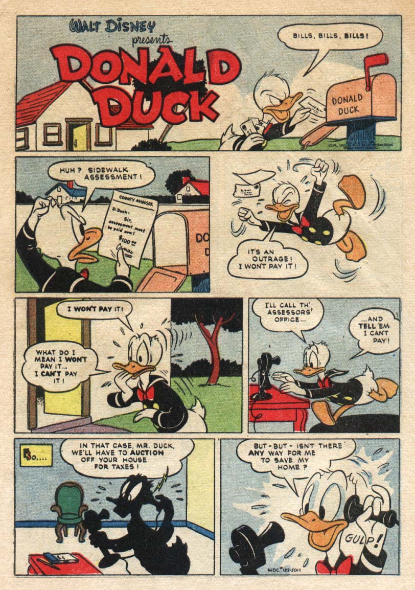 Read online Walt Disney's Comics and Stories comic -  Issue #122 - 3