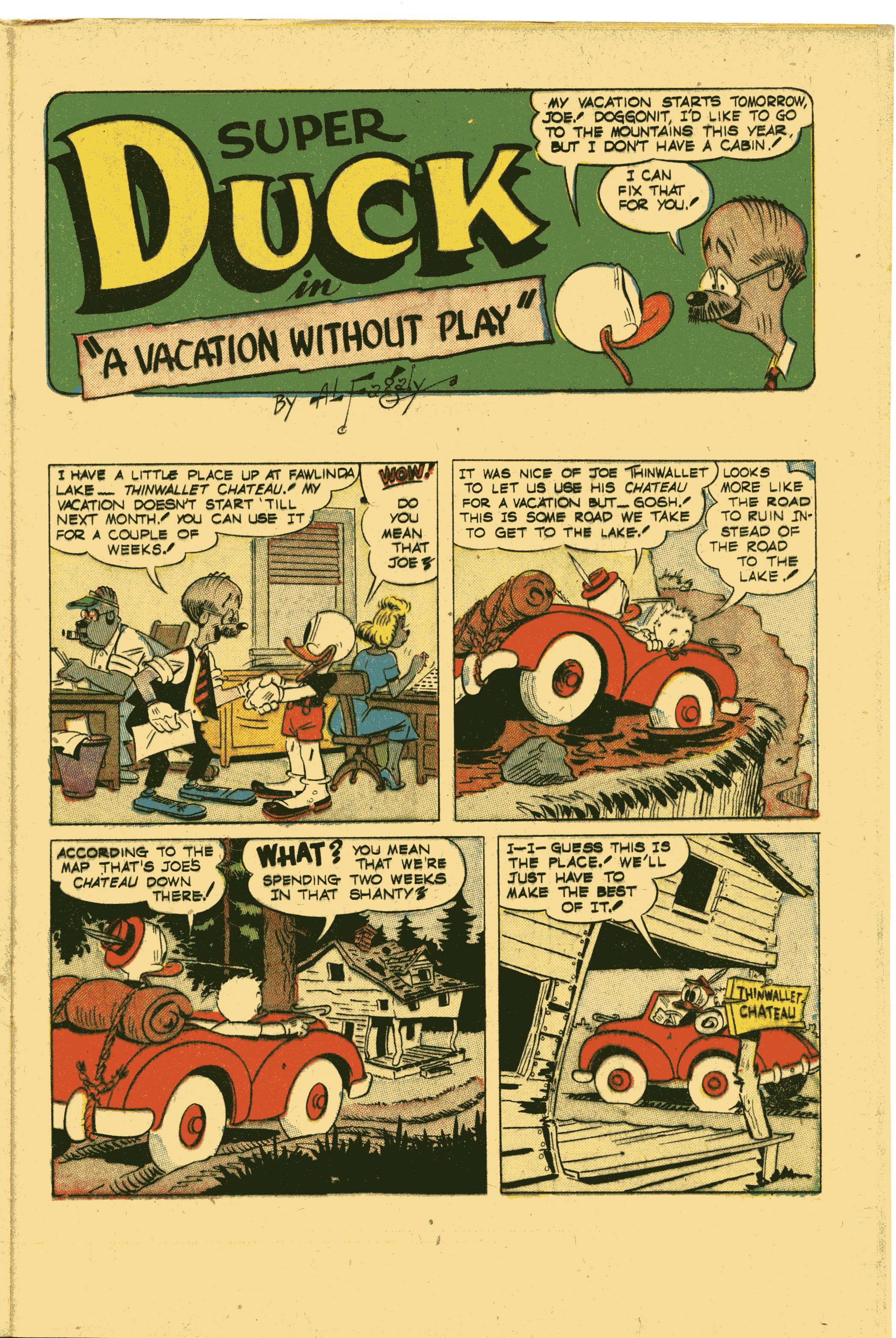 Read online Super Duck Comics comic -  Issue #46 - 25