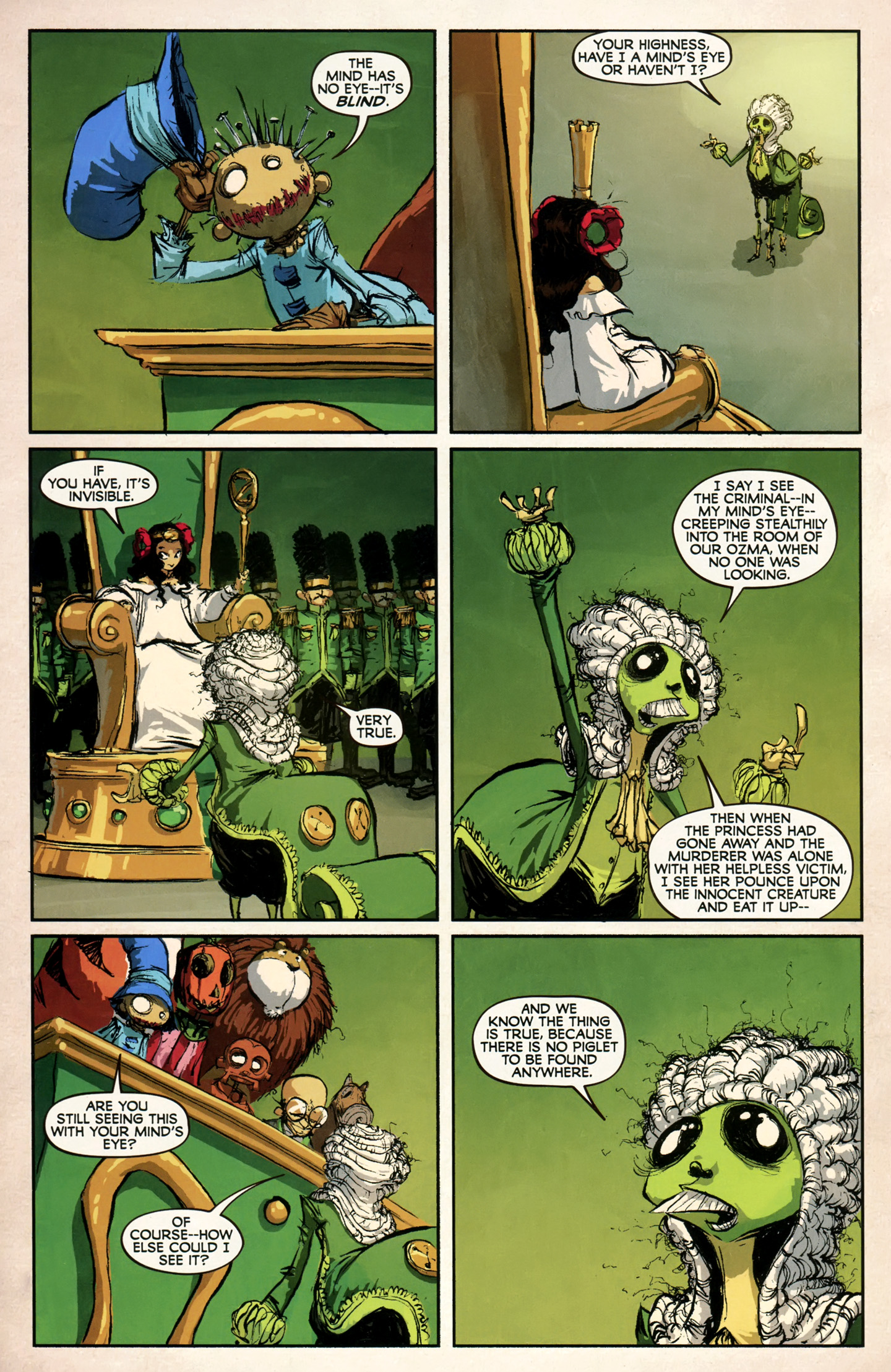 Read online Dorothy & The Wizard in Oz comic -  Issue #8 - 12